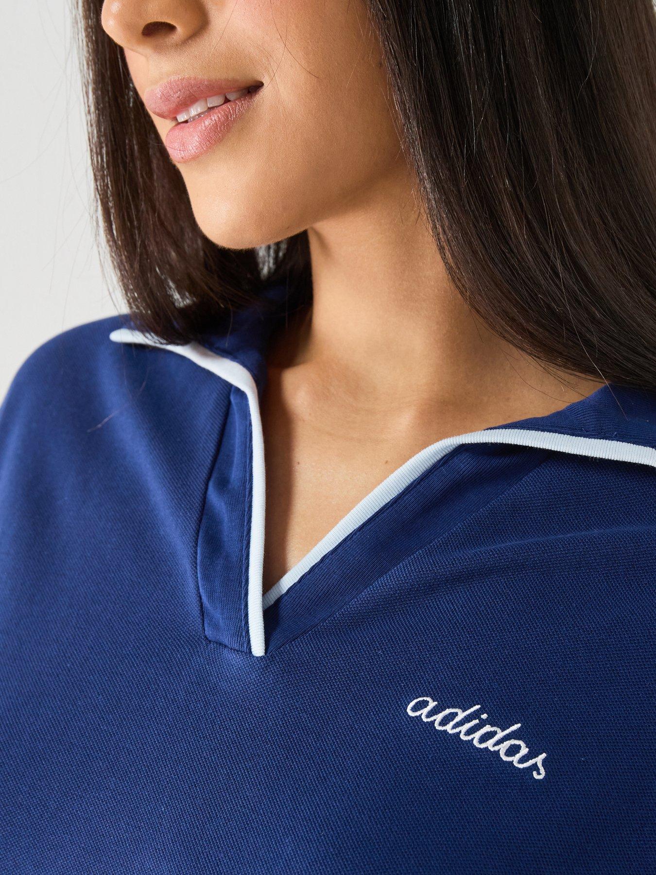 Image 4 of 6 of adidas Sportswear Womens Colour Pop Polo - Blue