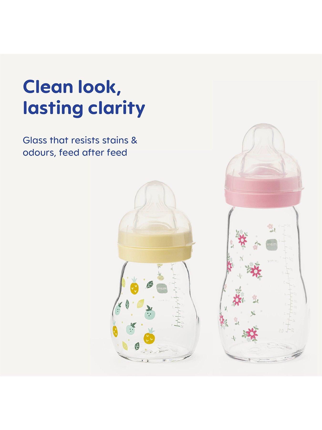 Image 4 of 7 of MAM Feel Good Glass 260ML  Bottle 2PK - Unisex
