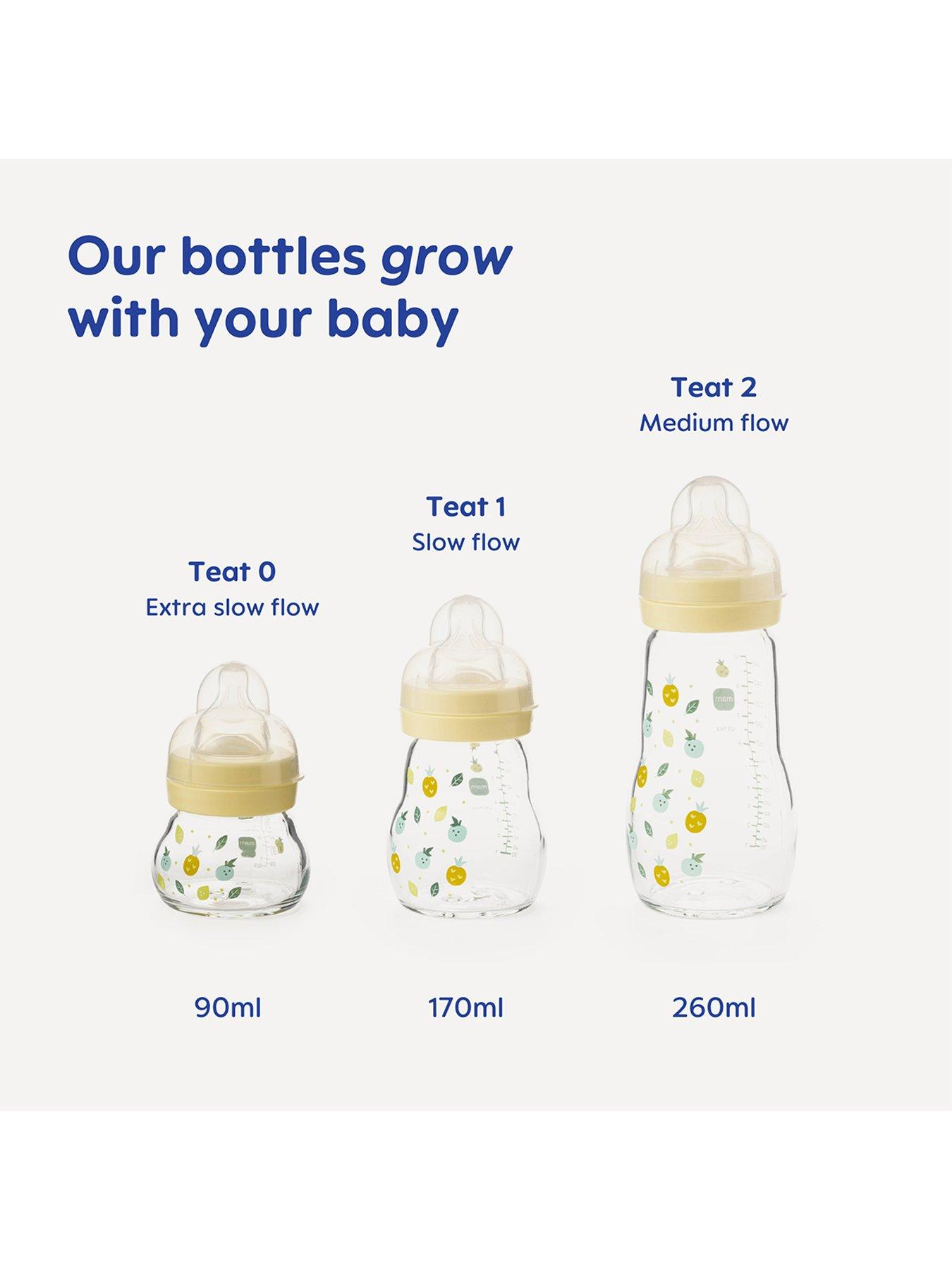 Image 6 of 7 of MAM Feel Good Glass 260ML  Bottle 2PK - Unisex