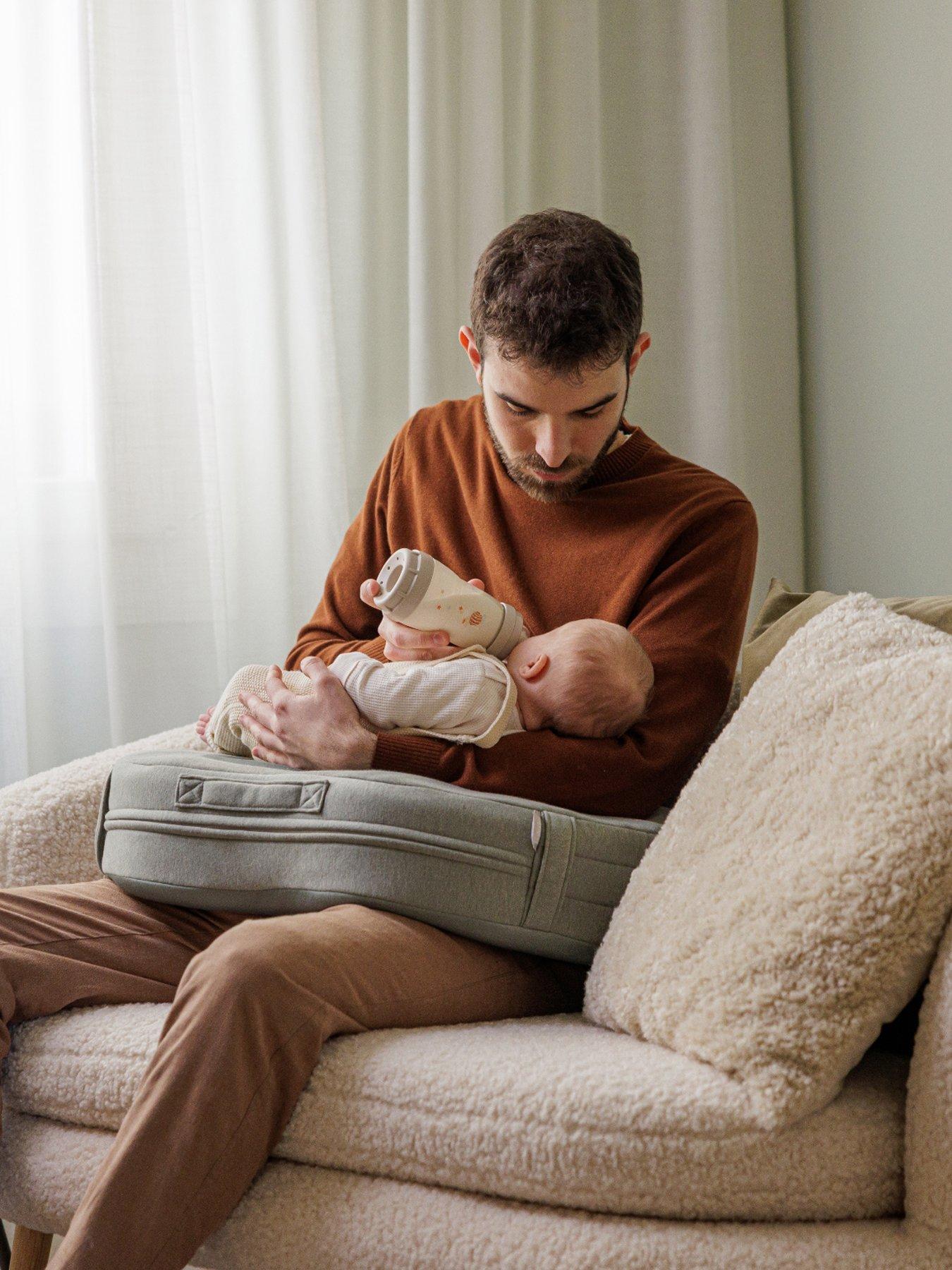 Image 3 of 6 of CuddleCo Elysia Nursing Pillow - Harmony Grey