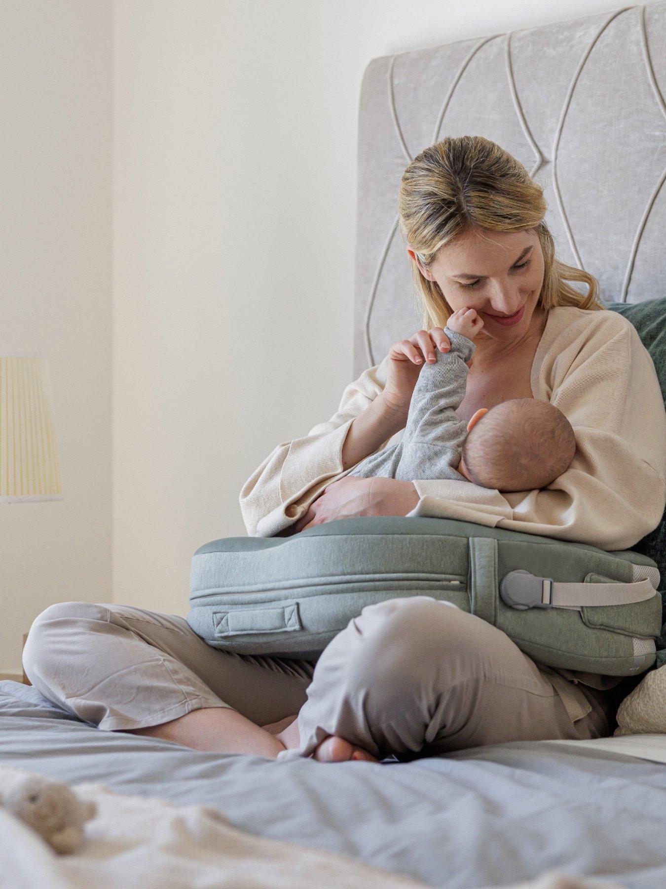 Image 5 of 6 of CuddleCo Elysia Nursing Pillow - Harmony Grey