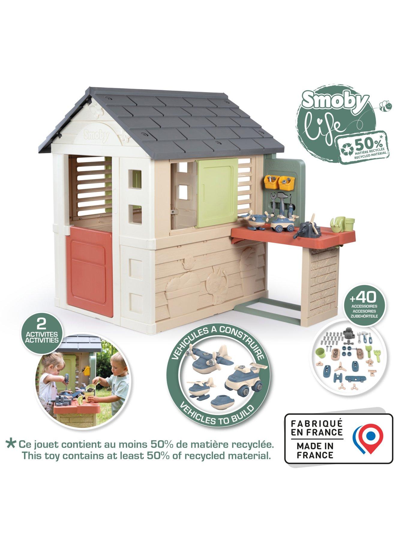 Image 2 of 7 of Smoby Smoby Life Nature Playhouse and Workshop