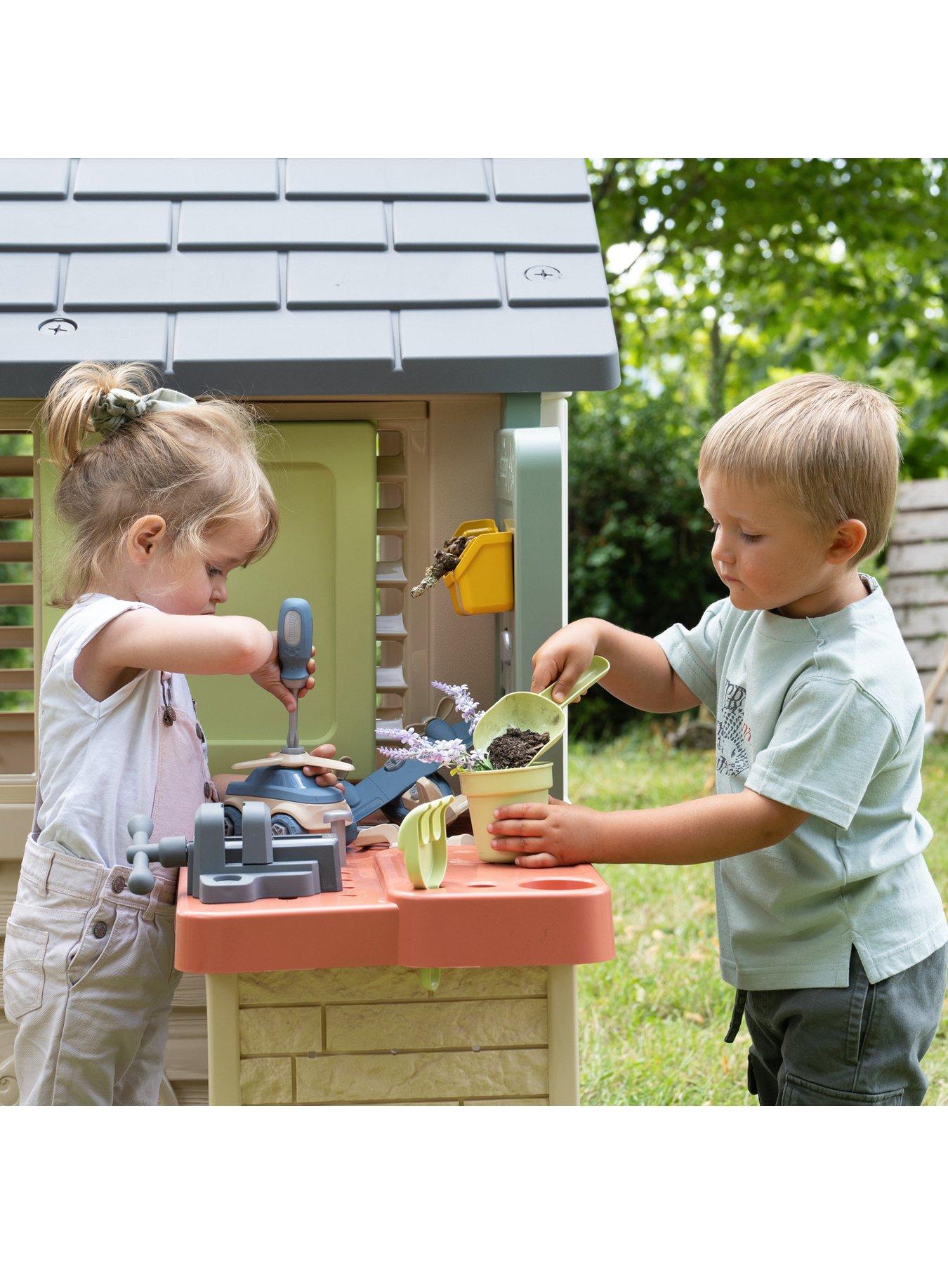 Image 4 of 7 of Smoby Smoby Life Nature Playhouse and Workshop