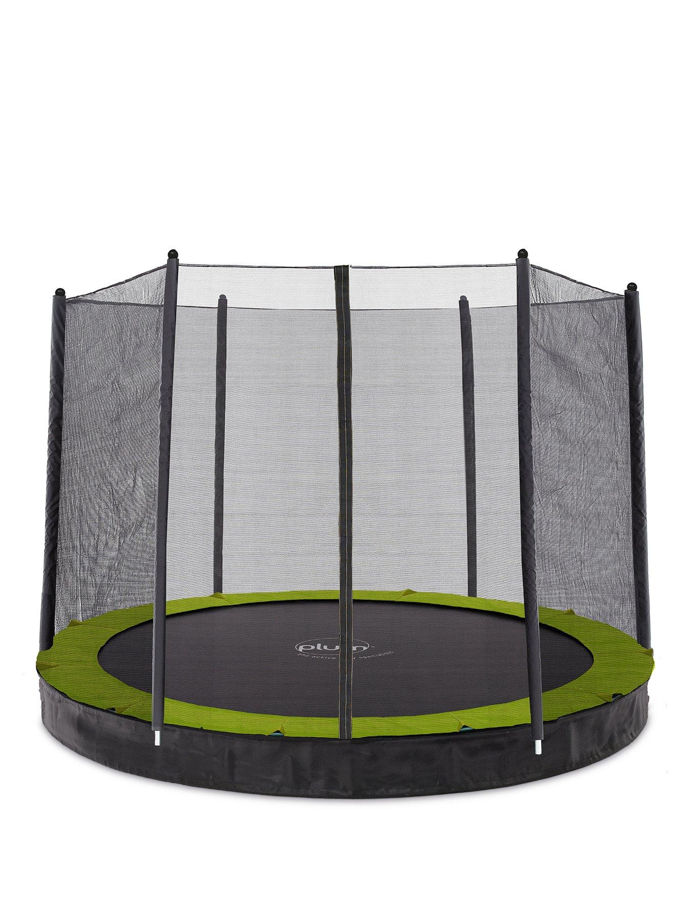 Plum Plum 8ft In-Ground Trampoline Springsafe Trampoline  &  Enclosure