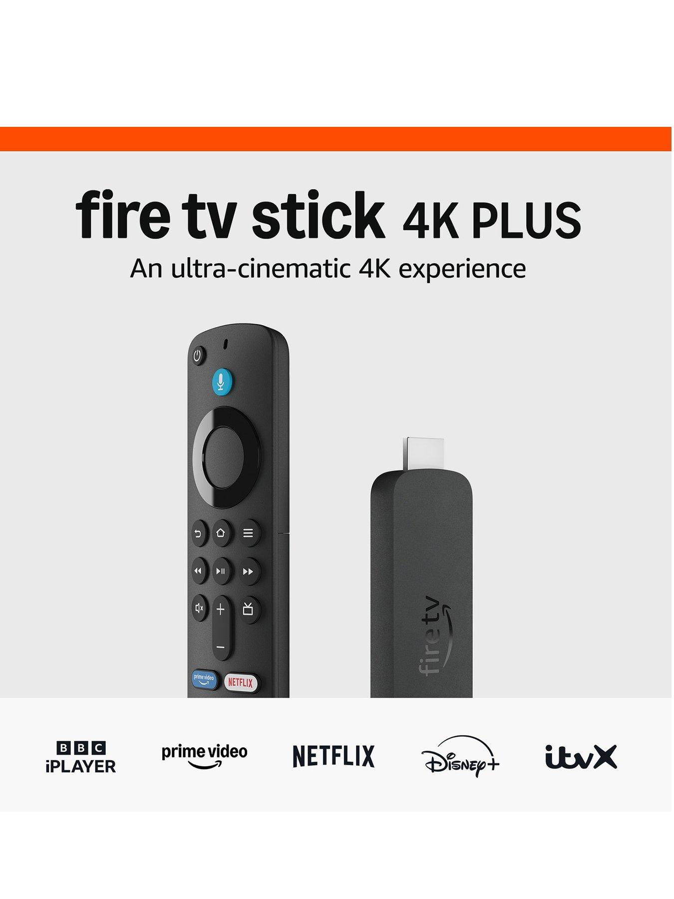 Amazon Amazon Fire TV Stick 4K Plus streaming device , supports Wi-Fi 6, Dolby Vision/Atmos, HDR10+
