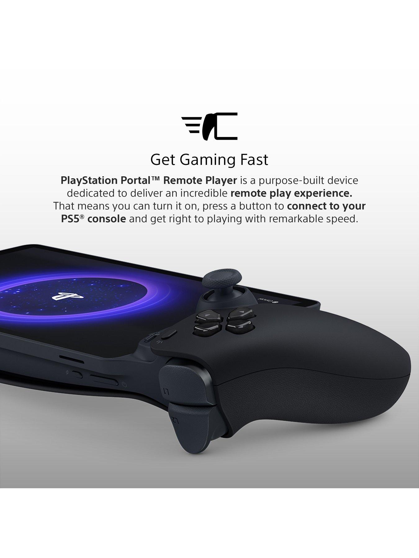 Image 4 of 7 of Playstation Portal&trade; Remote Player For PS5&reg; Console - Midnight Black&nbsp;&amp; Assassin's Creed: Black Flag Resynced