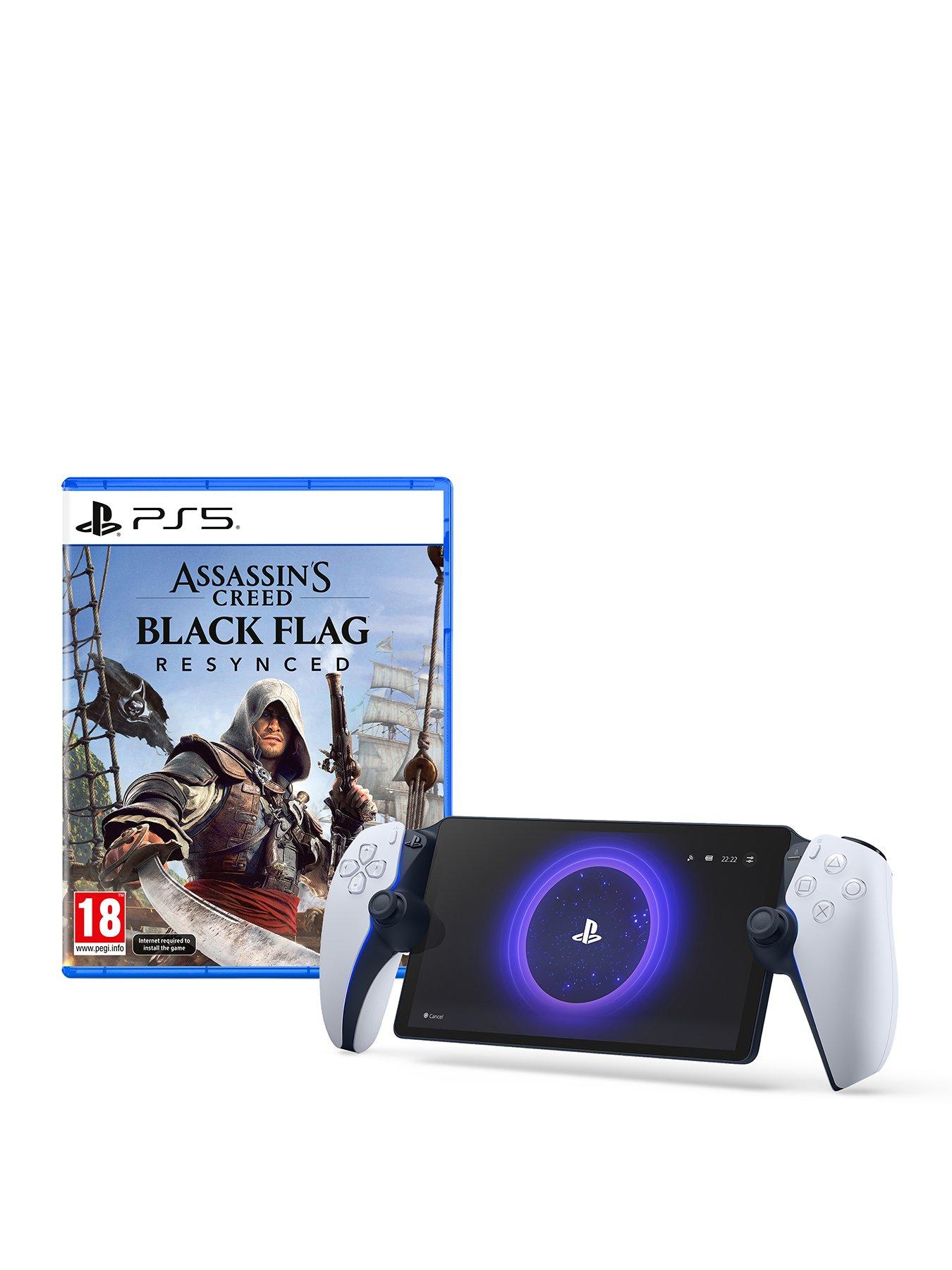 Image 1 of 7 of Playstation Portal&trade; Remote Player For PS5&reg; Console - White &amp; Assassin's Creed: Black Flag Resynced