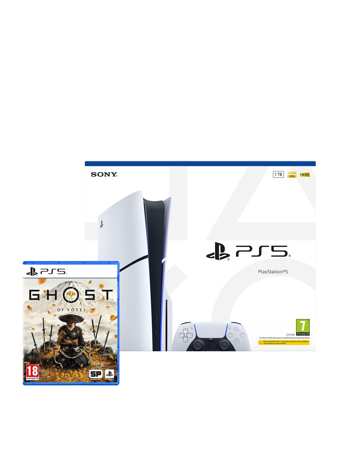 Playstation PlayStation®5 Disc Console – 1TB  &  Ghost of Yotei