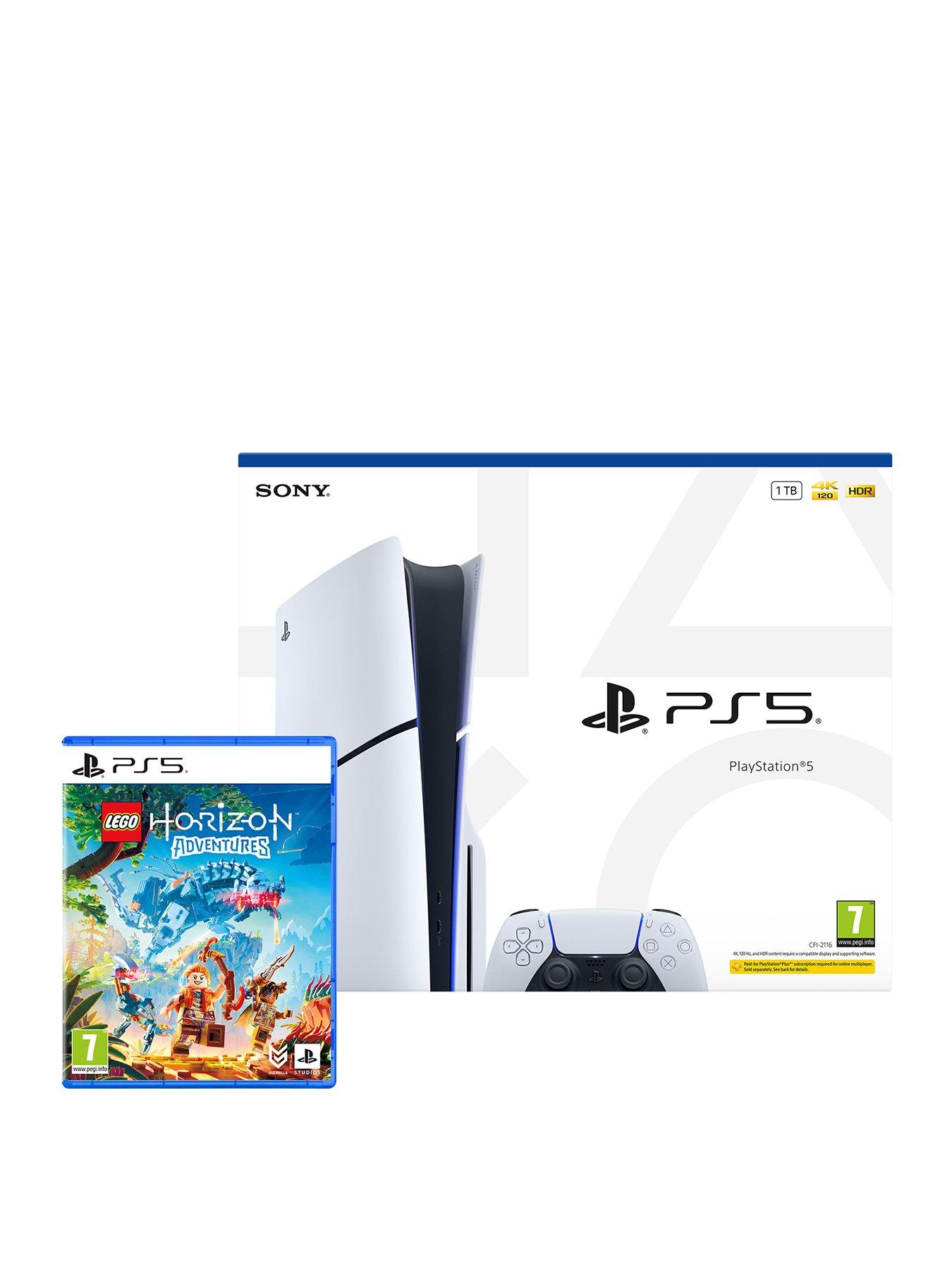 Playstation PlayStation®5 Disc Console – 1TB  &  LEGO® Horizon Adventures™
