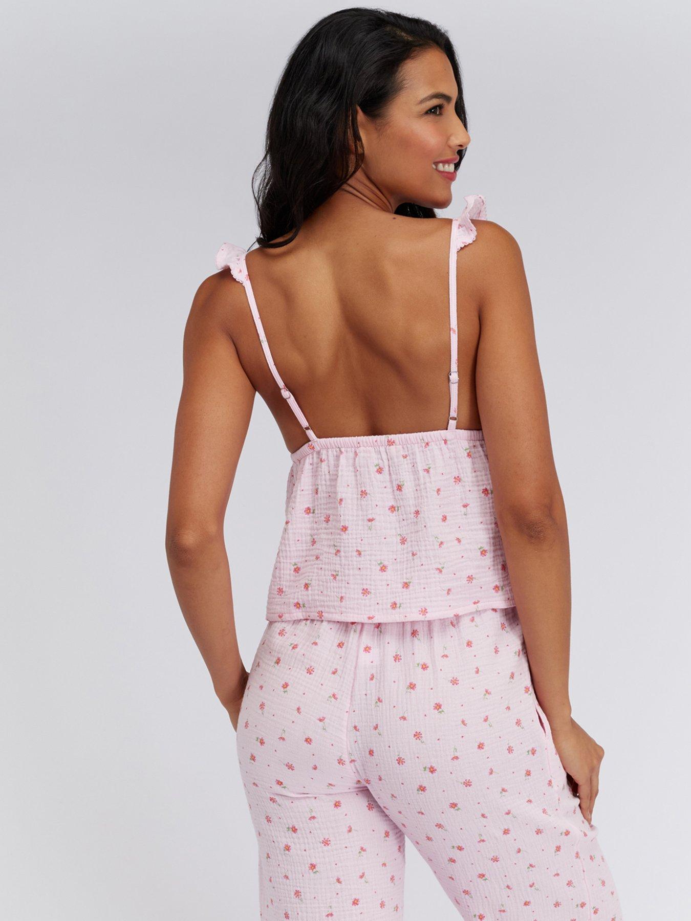boux-avenue-floral-cotton-pyjama-set-pink-mixstillFront