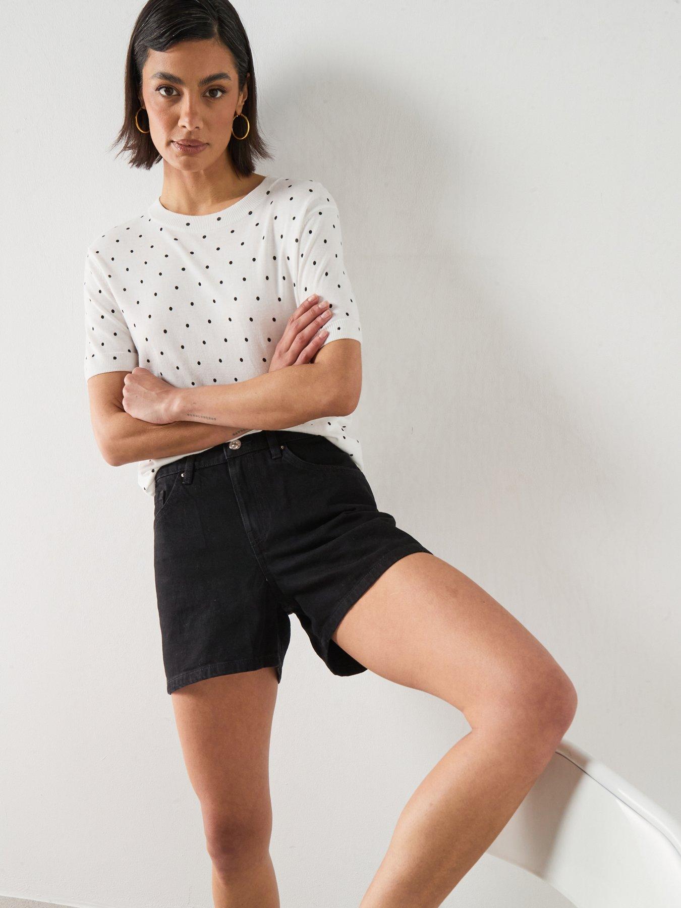 mango-straight-mid-rise-denim-shorts-greyfront