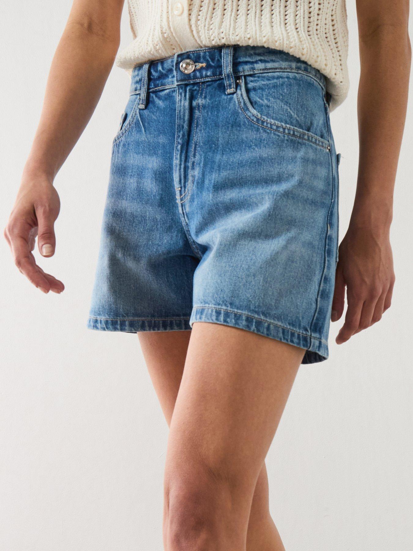 mango-straight-mid-rise-denim-shorts-bluedetail