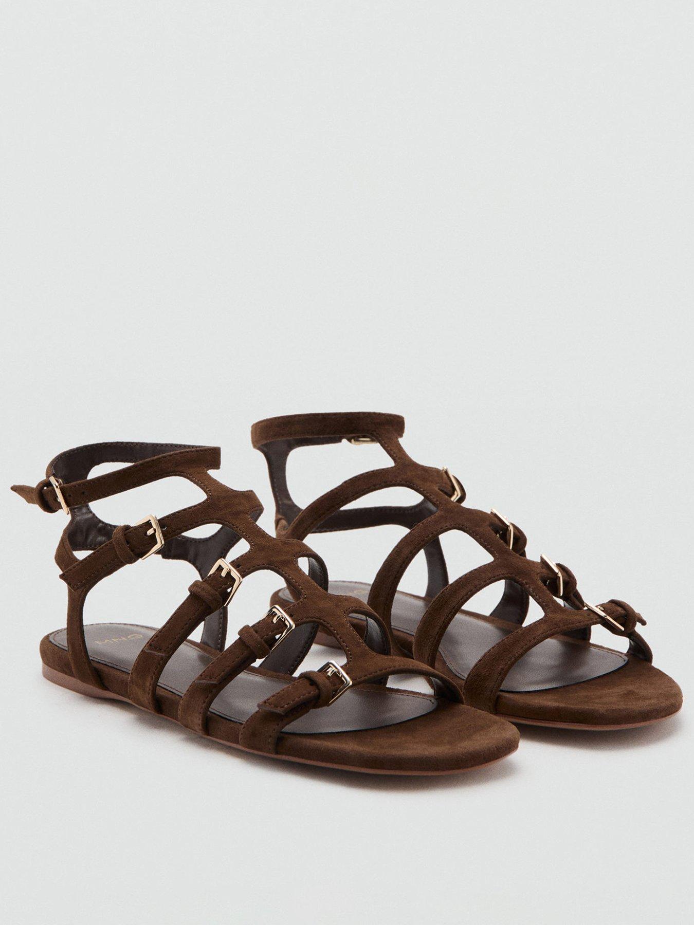 Mango Sandals Romi - Brown