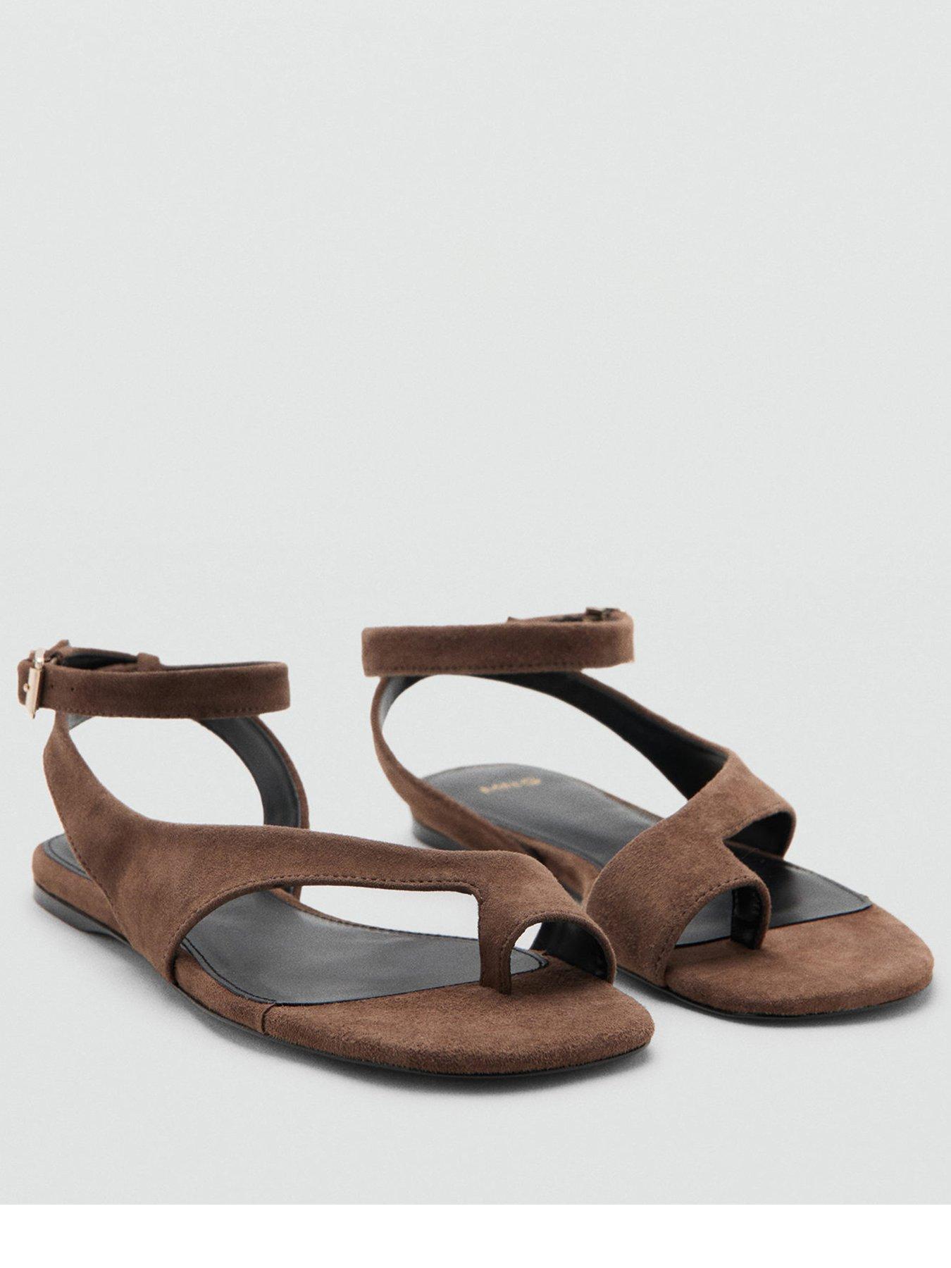 Image 2 of 4 of Mango Strap Sandals - Brown
