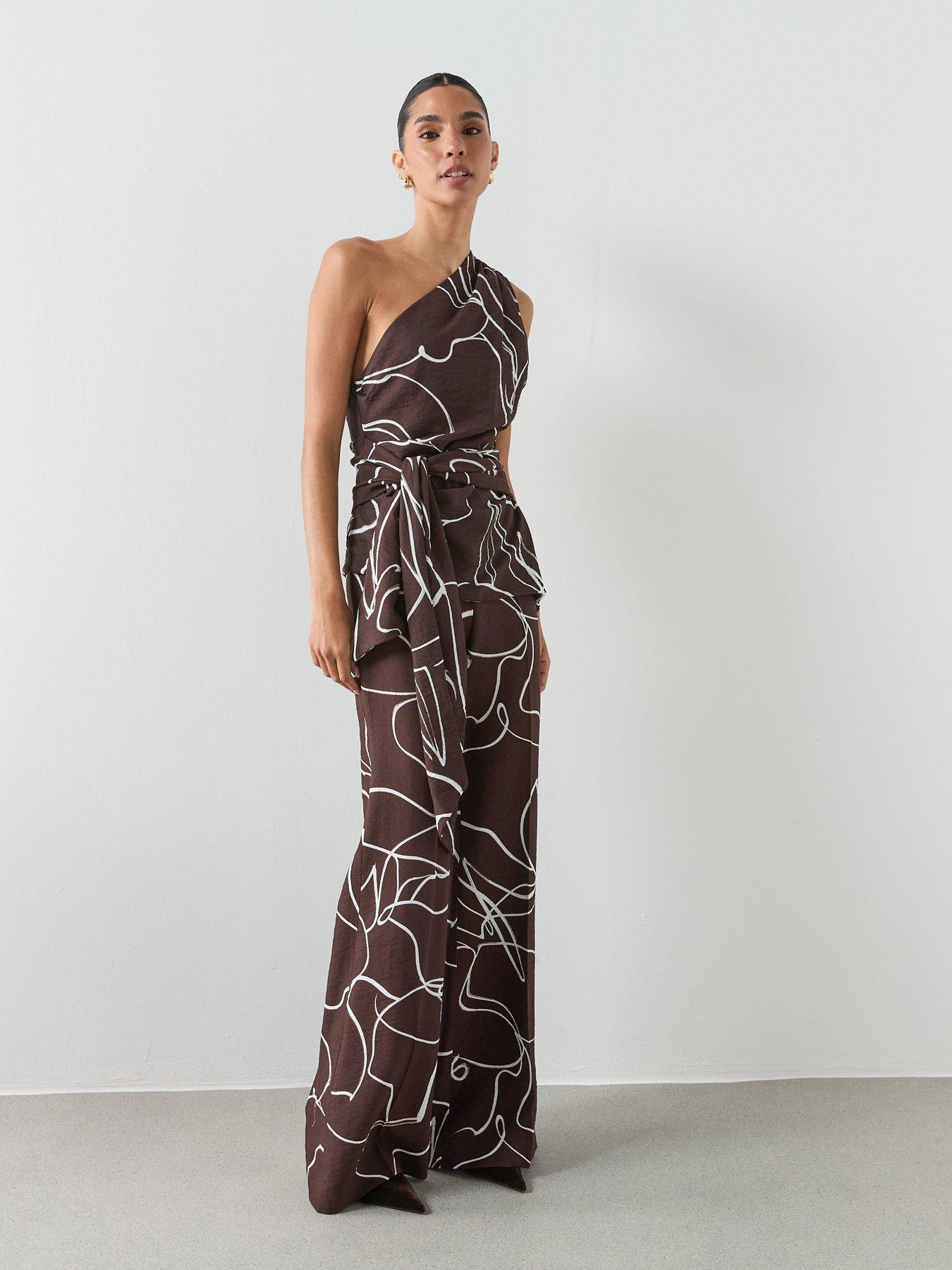 mango-asymmetric-printed-co-ord-top-brownback