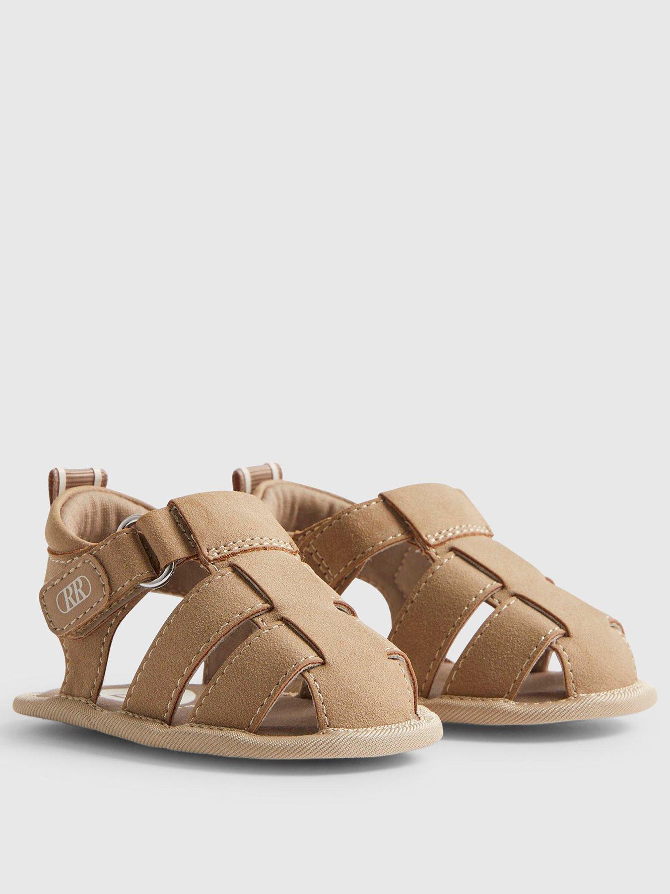 Image 2 of 5 of River Island Baby Boys Fisherman Sandals - Brown