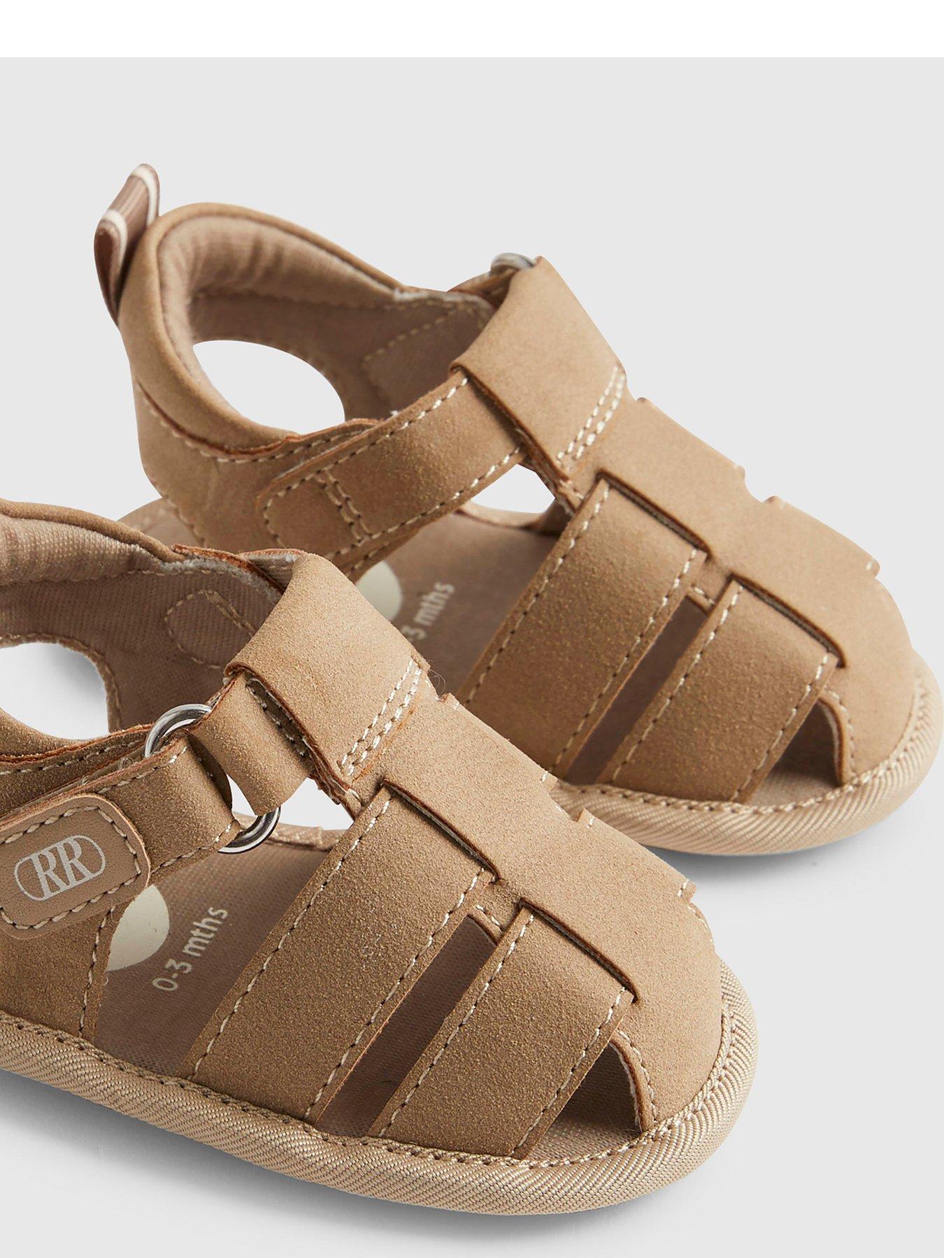 Image 4 of 5 of River Island Baby Boys Fisherman Sandals - Brown