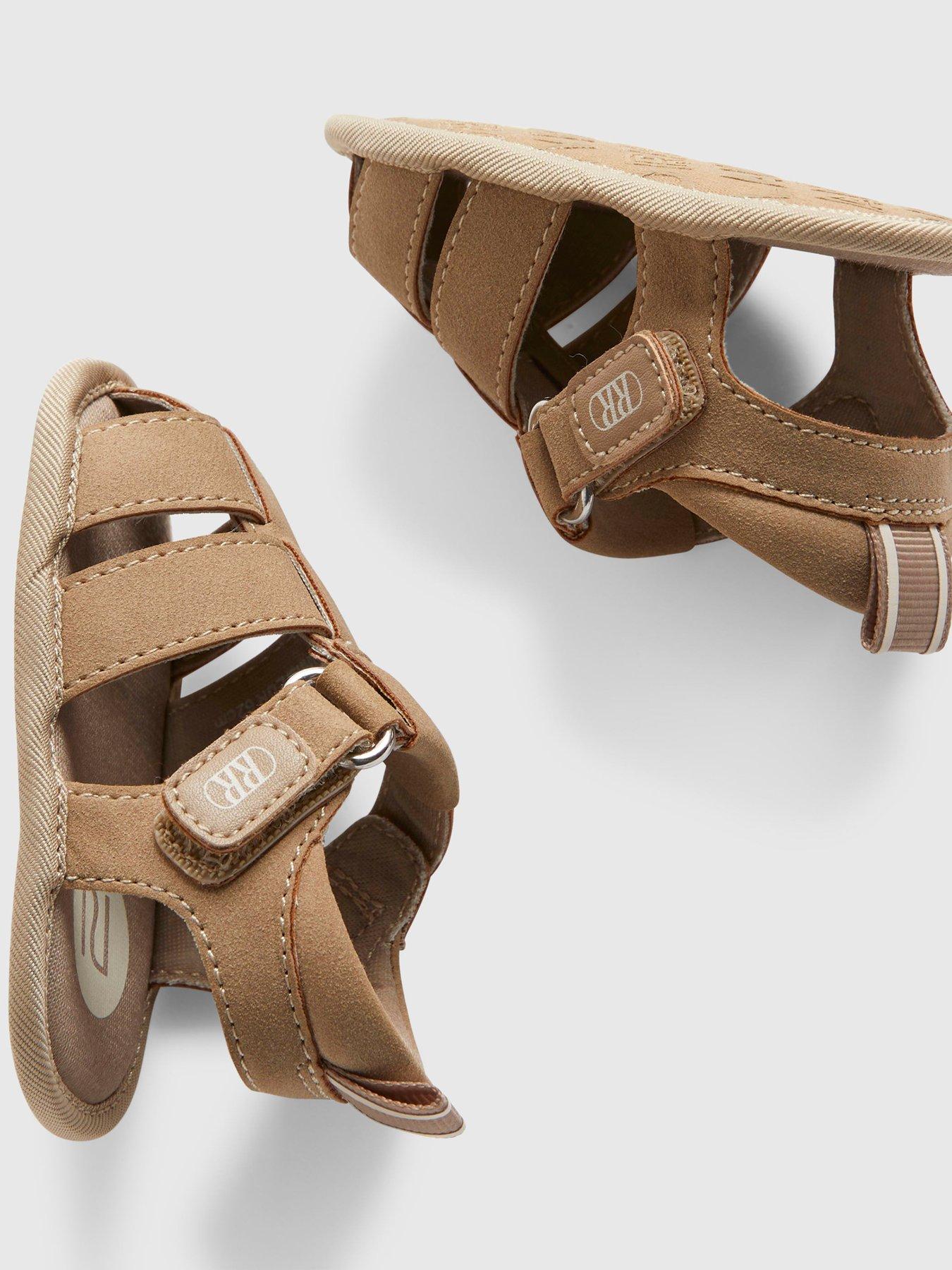 Image 5 of 5 of River Island Baby Boys Fisherman Sandals - Brown