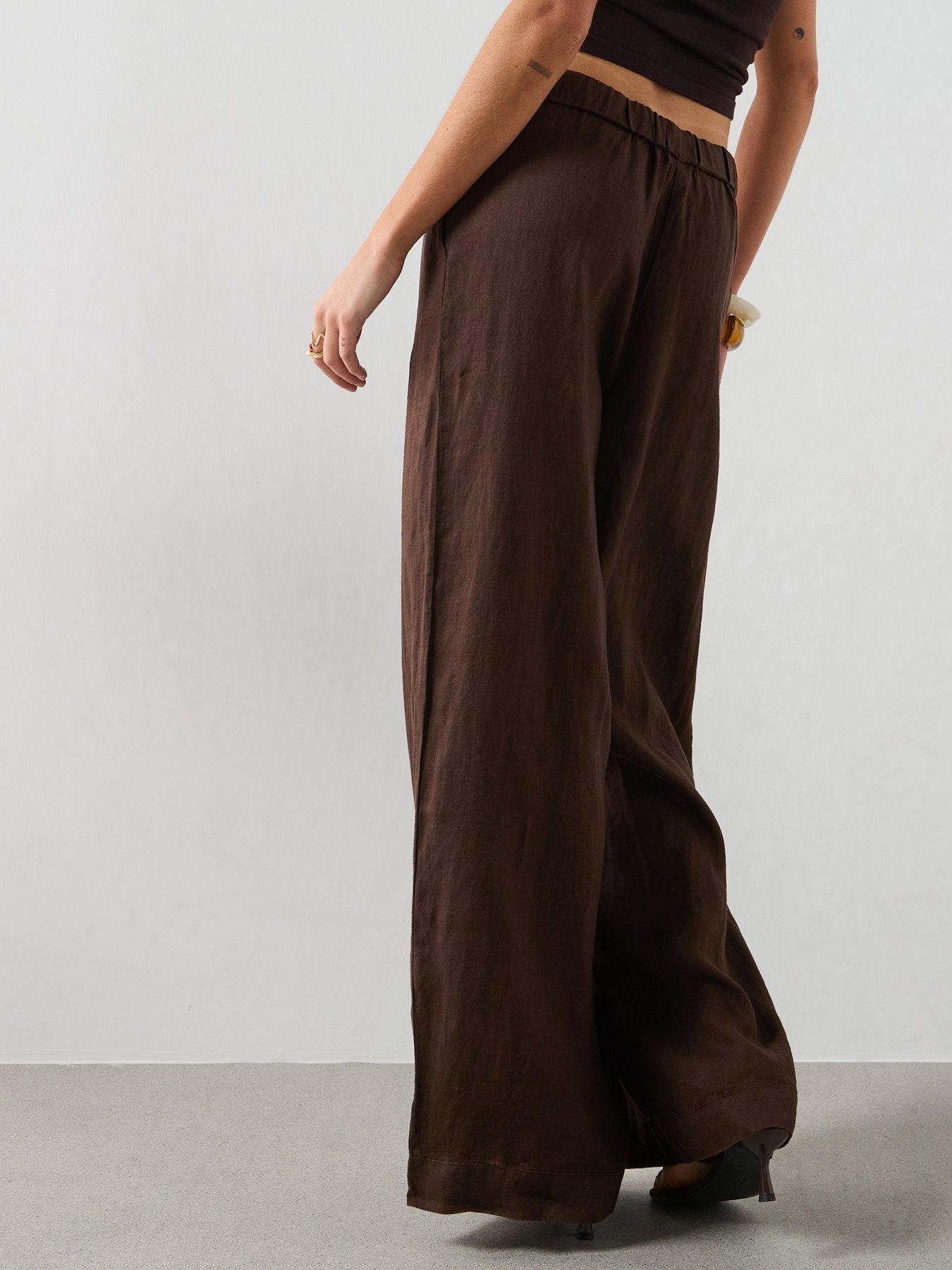 Image 2 of 6 of Mango Trousers Soma - Brown