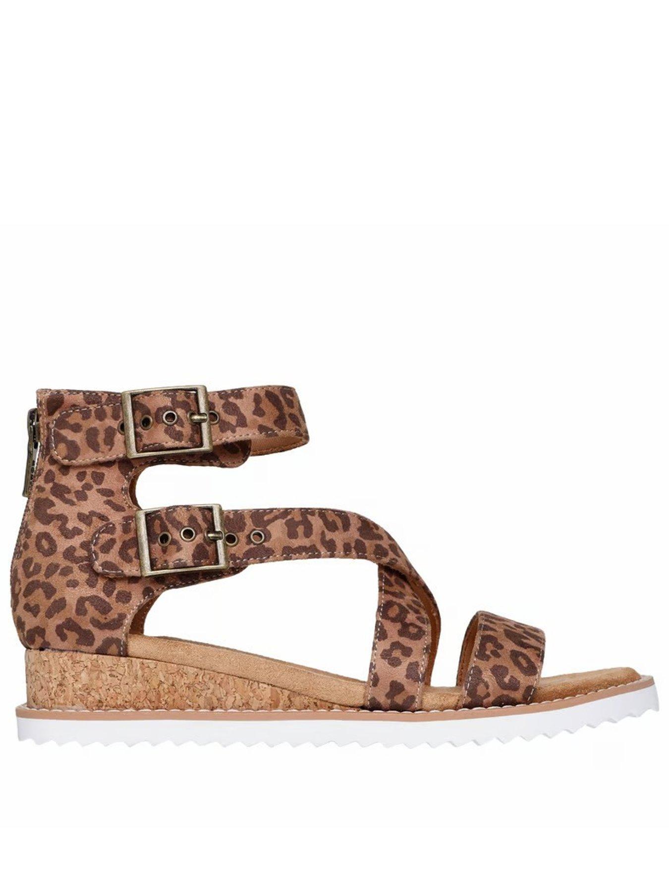 Skechers Bobs Desert Kiss - Golden Dahlia Leopard