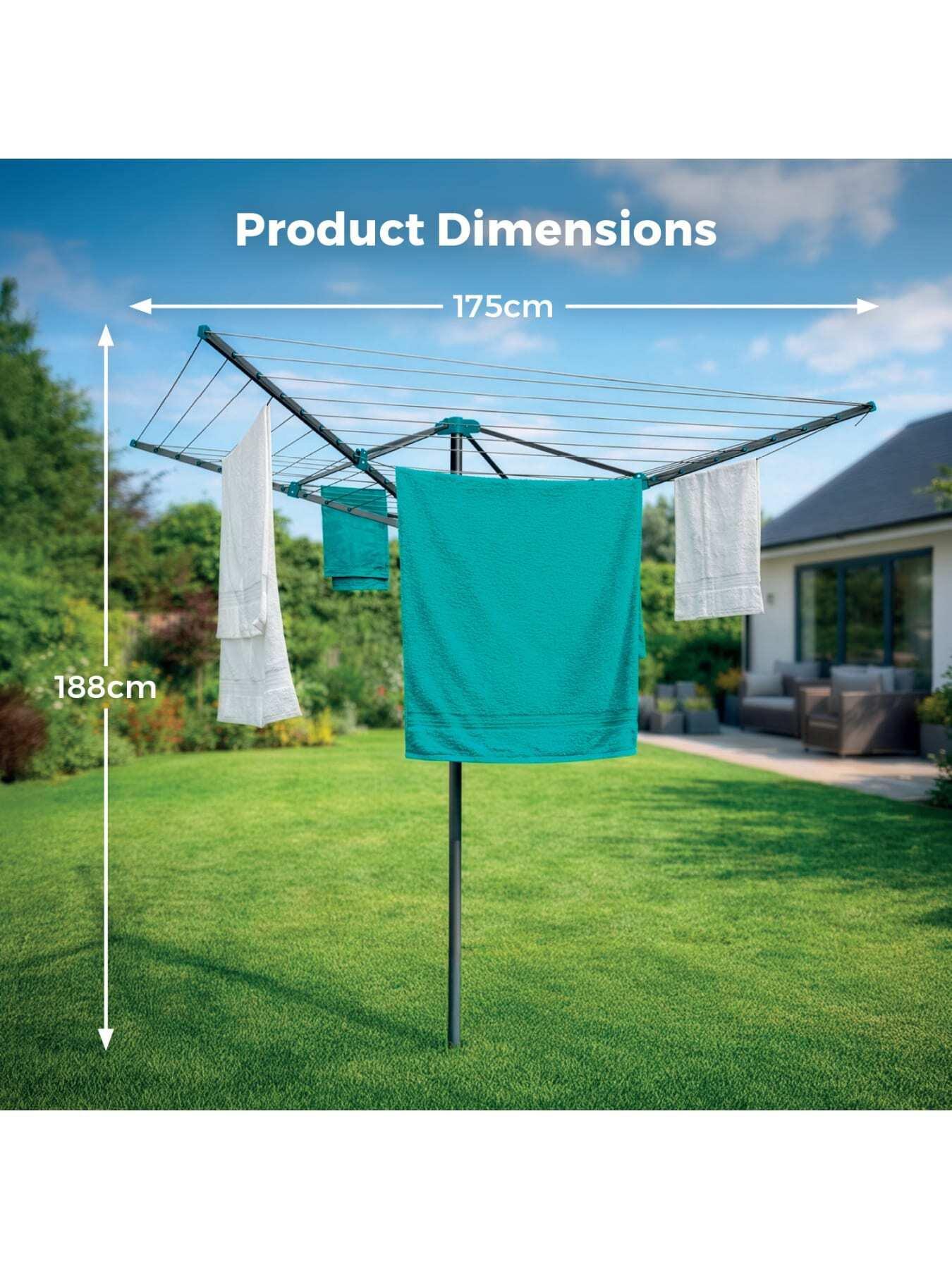 Image 6 of 7 of Tower Rotary Airer 50m