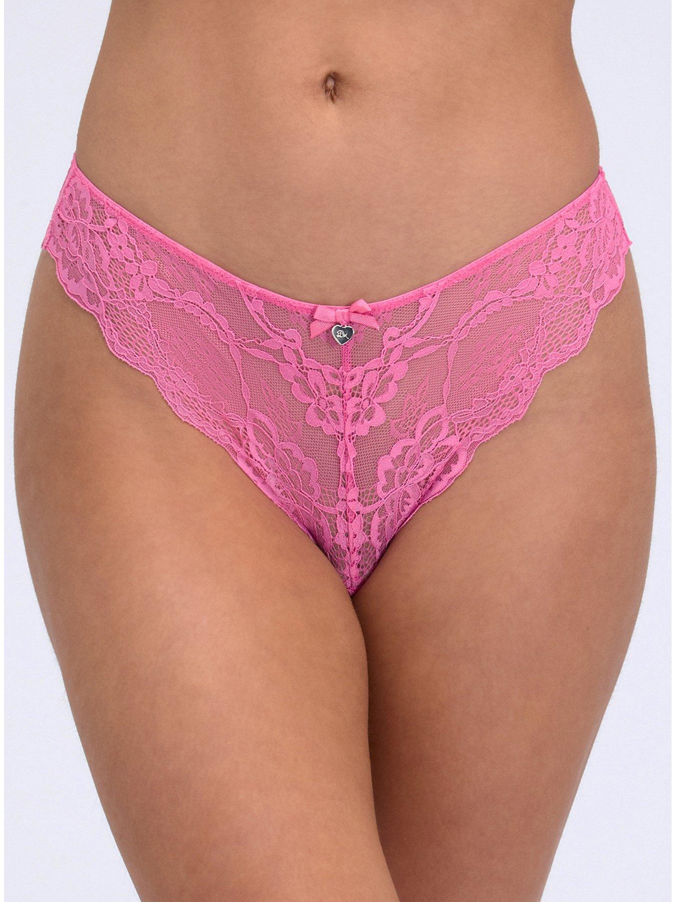 Boux Avenue Boux Avenue Mollie 24 Brazilian - Hot Pink