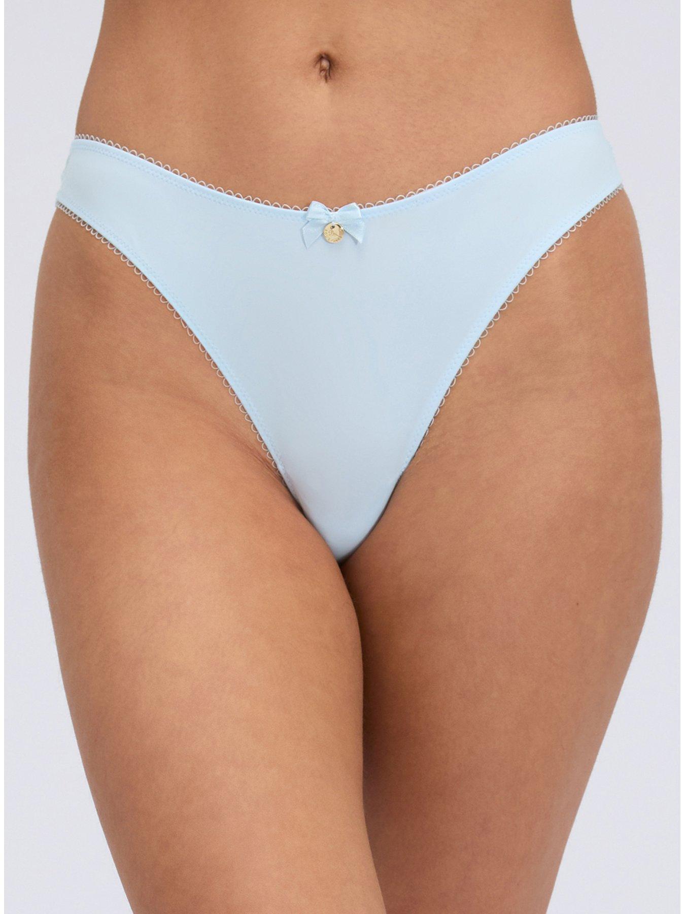 Boux Avenue Boux Avenue Sabrina Thong - Light Blue
