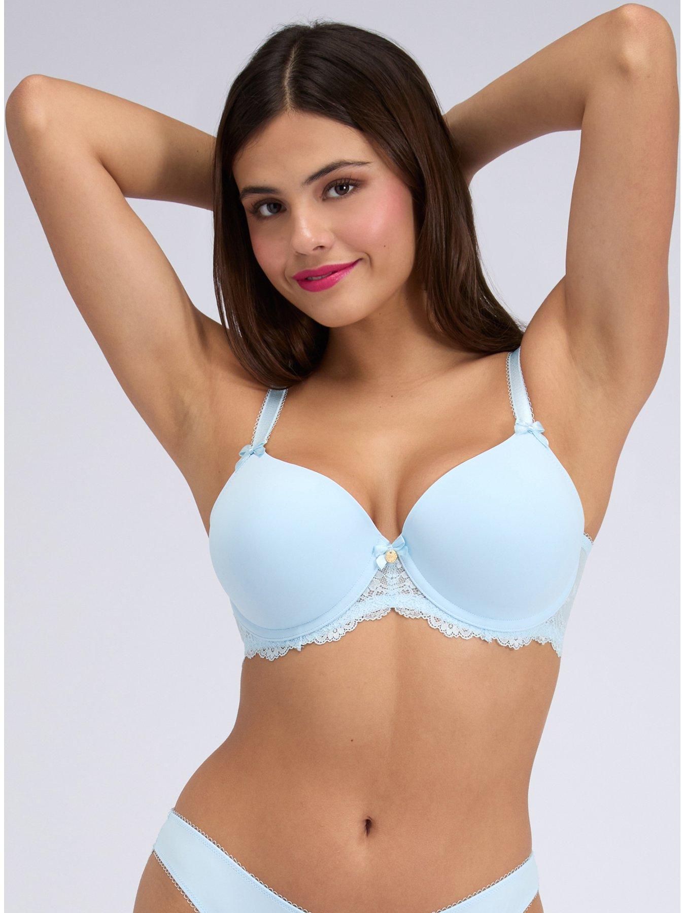 Boux Avenue Sabrina T-Shirt Bra - Light Blue
