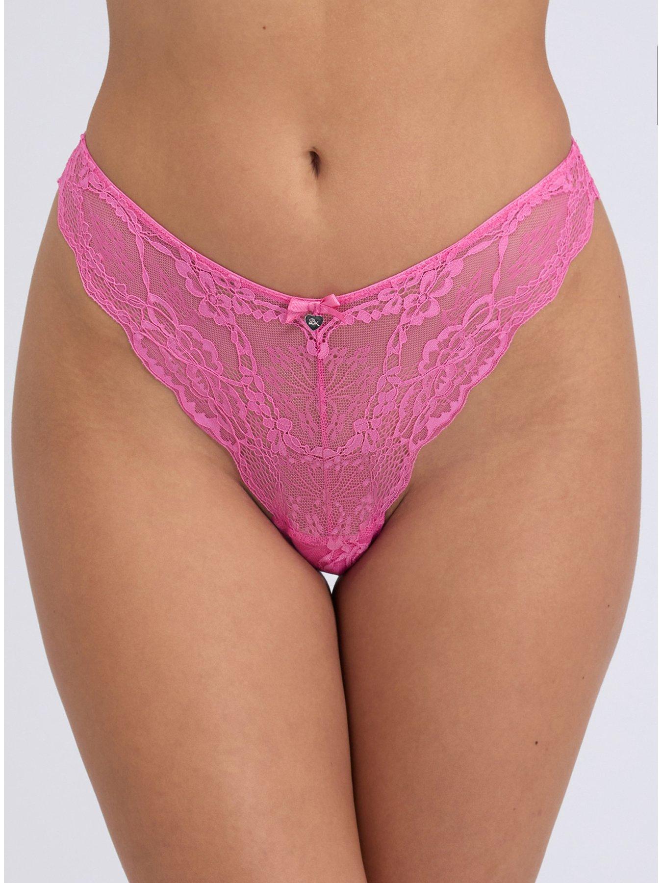 Boux Avenue Boxu Avenue Mollie 24 Thong - Hot Pink