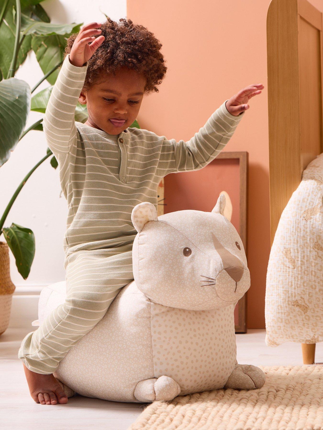 Image 6 of 7 of Tutti Bambini Ride-On Luna Leopard Beanbag - Love Cats