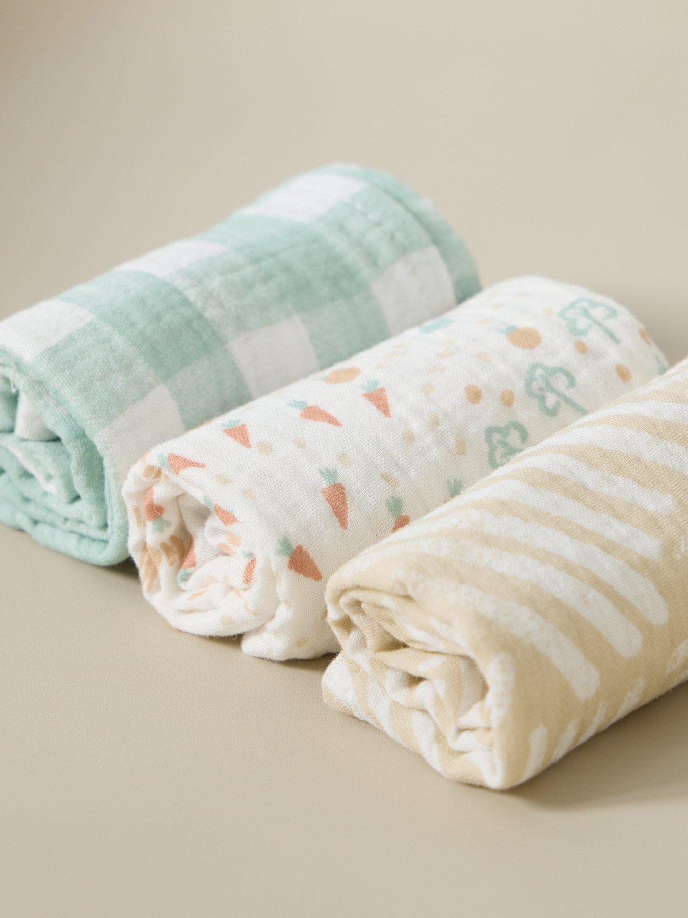 Image 1 of 3 of Tutti Bambini Large Muslin Squares 3 Pack - Good Life