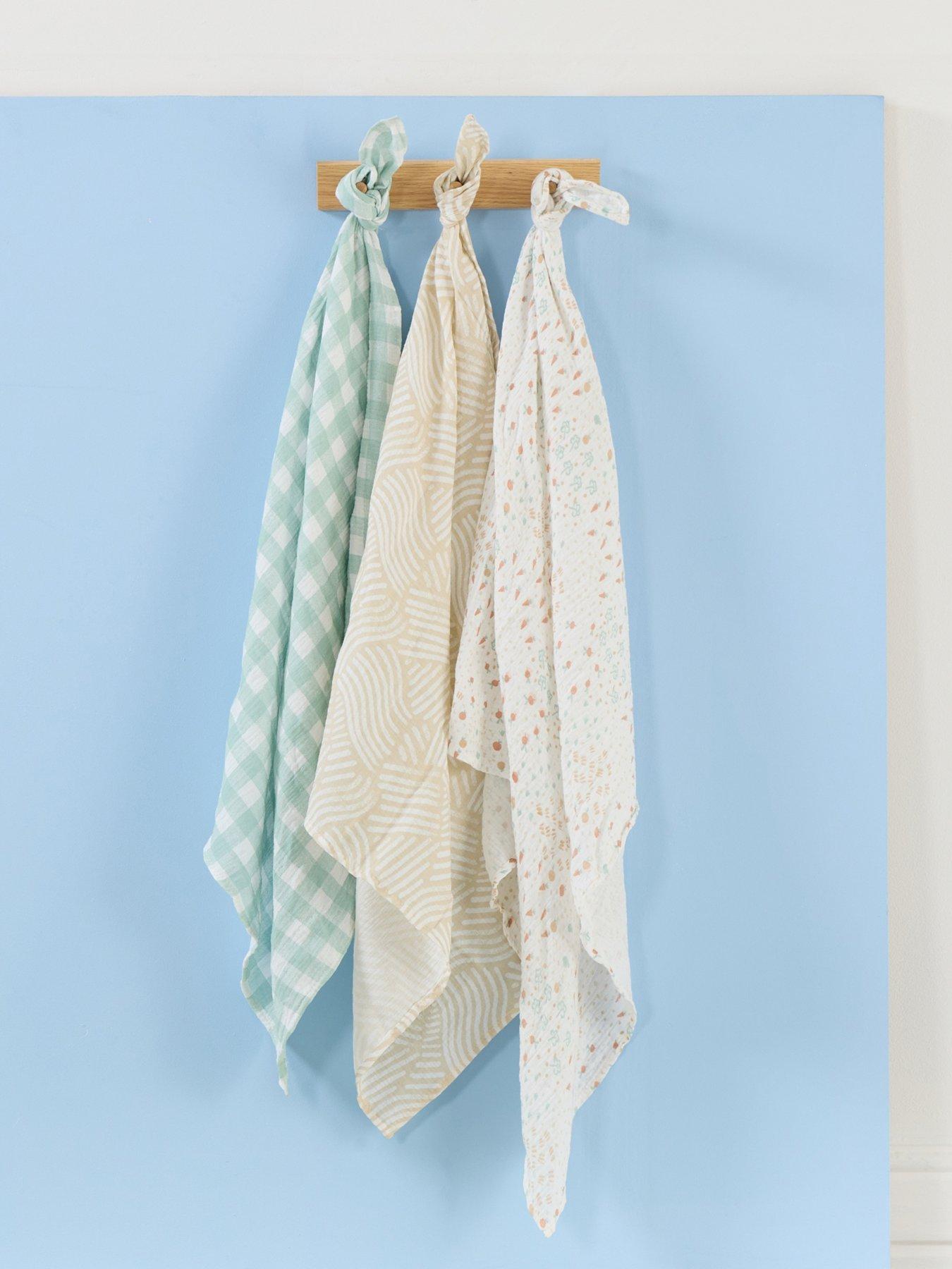 Image 3 of 3 of Tutti Bambini Large Muslin Squares 3 Pack - Good Life