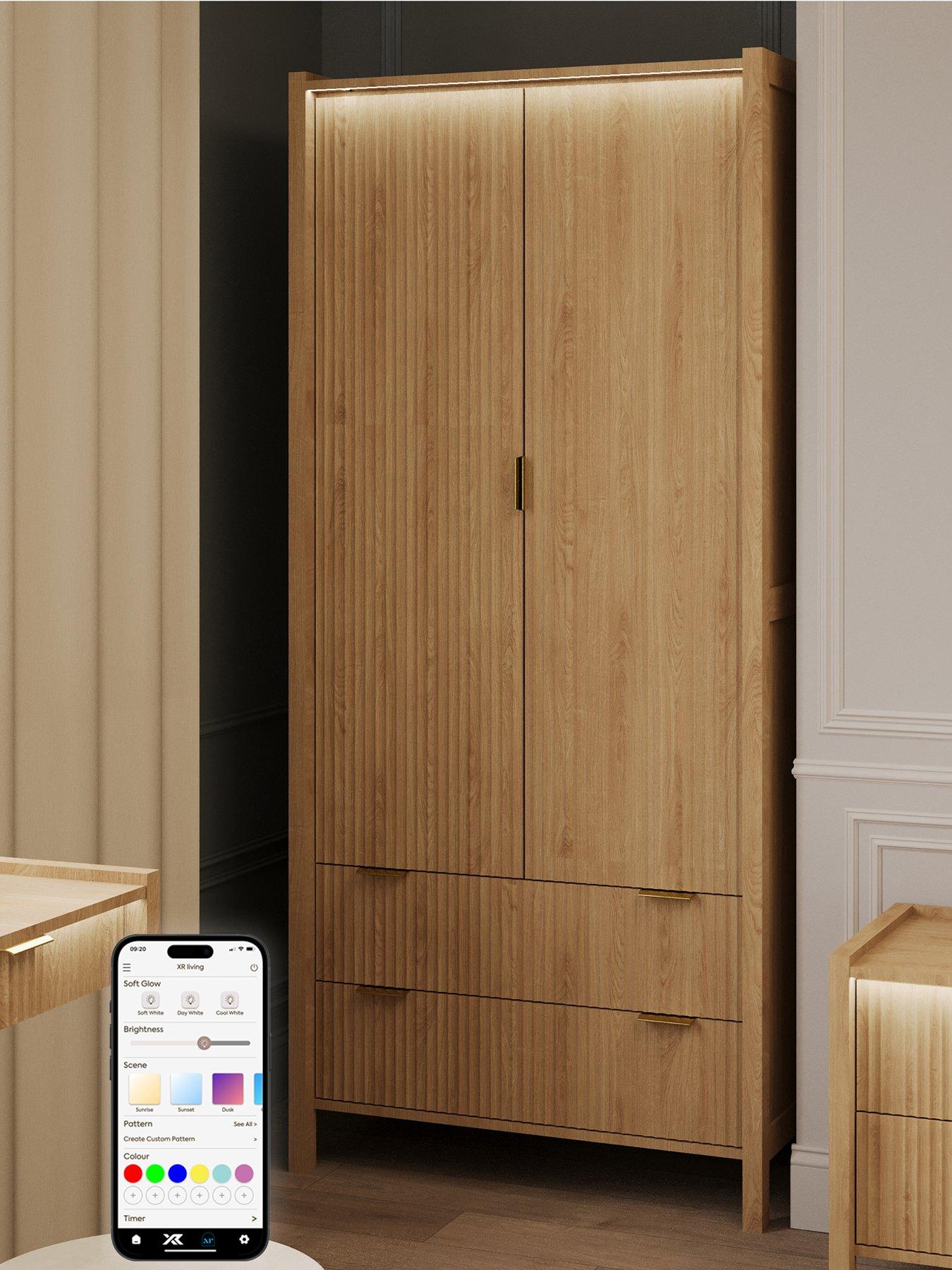 xr-living-dakota-wardrobe-with-app-control-lightsfront