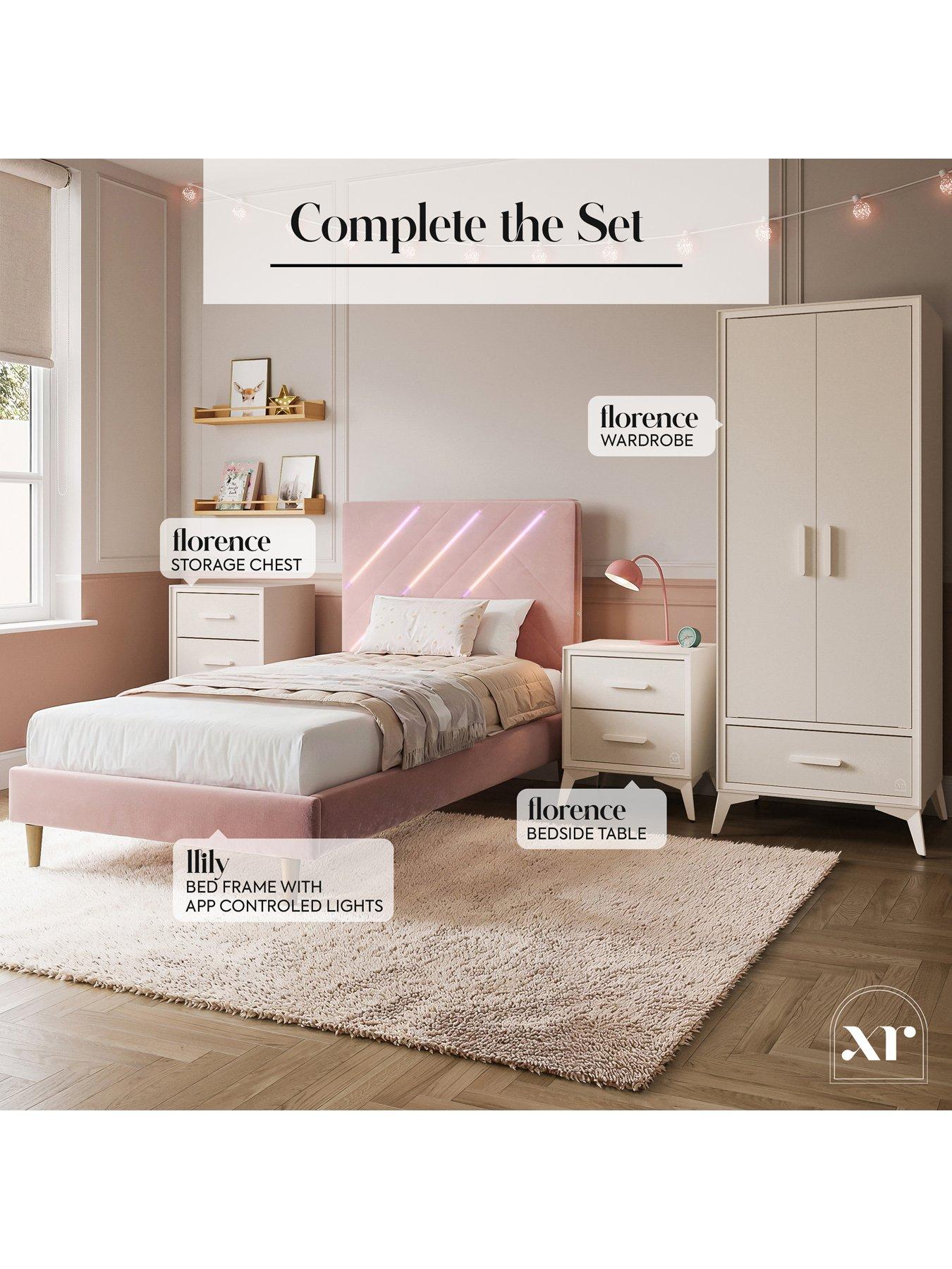 Image 6 of 7 of XR Living Florence Canvas Bedside