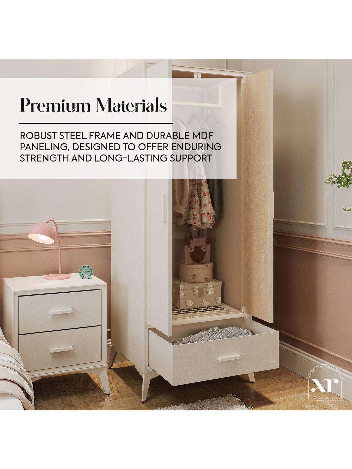 Image 3 of 7 of XR Living Florence Canvas Wardrobe