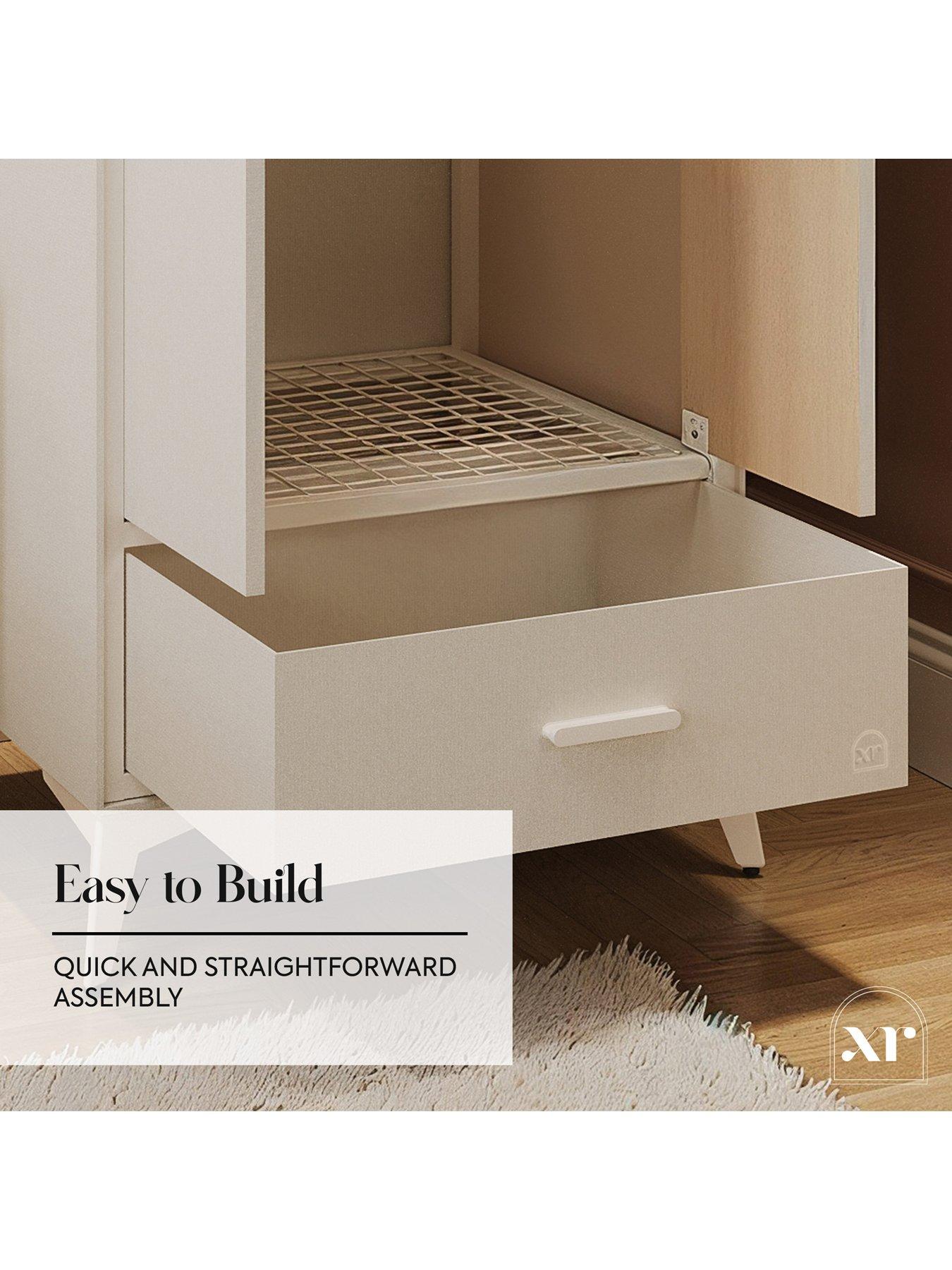 Image 5 of 7 of XR Living Florence Canvas Wardrobe