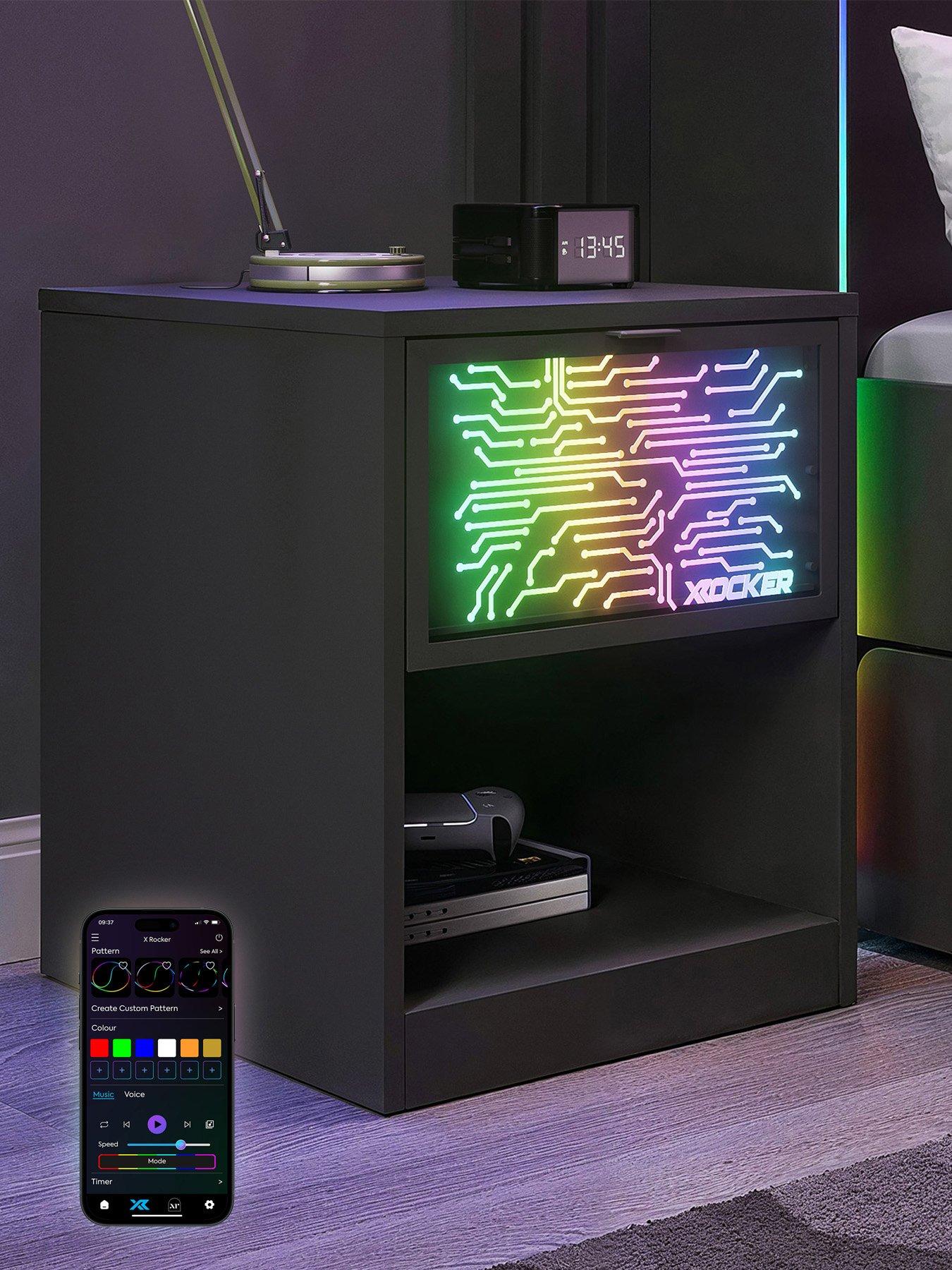 x-rocker-neonite-bedside-circuit-edition-with-app-control-led-lights