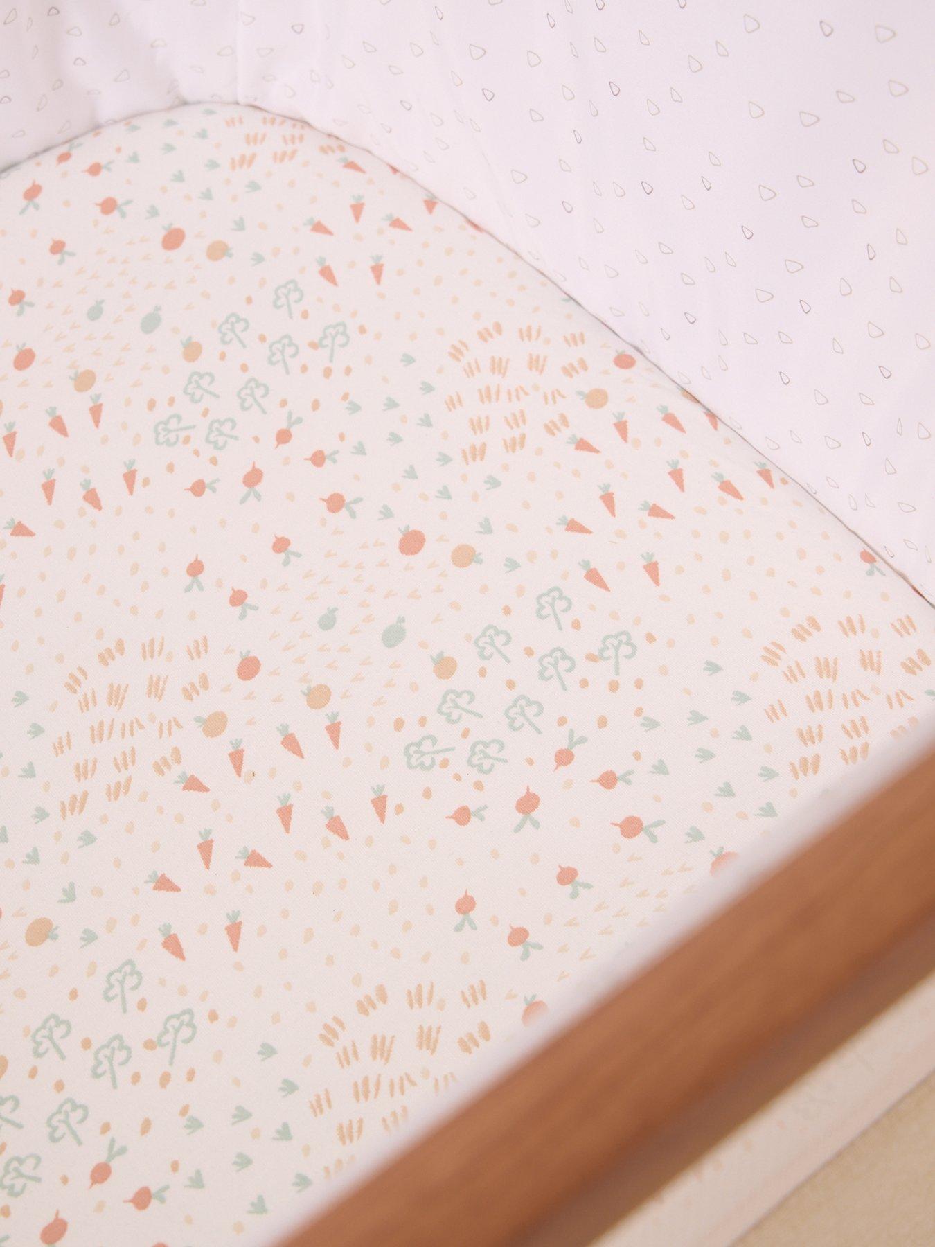 Image 4 of 5 of Tutti Bambini Bedside Crib Fitted Sheets 2 Pack - Good Life