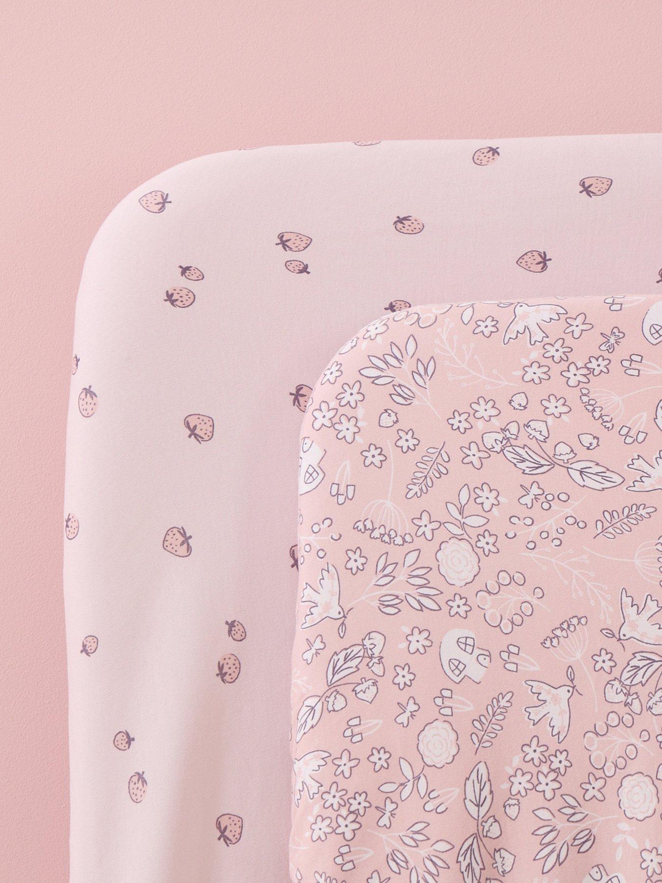 Image 3 of 5 of Tutti Bambini Bedside Crib Fitted Sheets 2 Pack - Tiny Tails