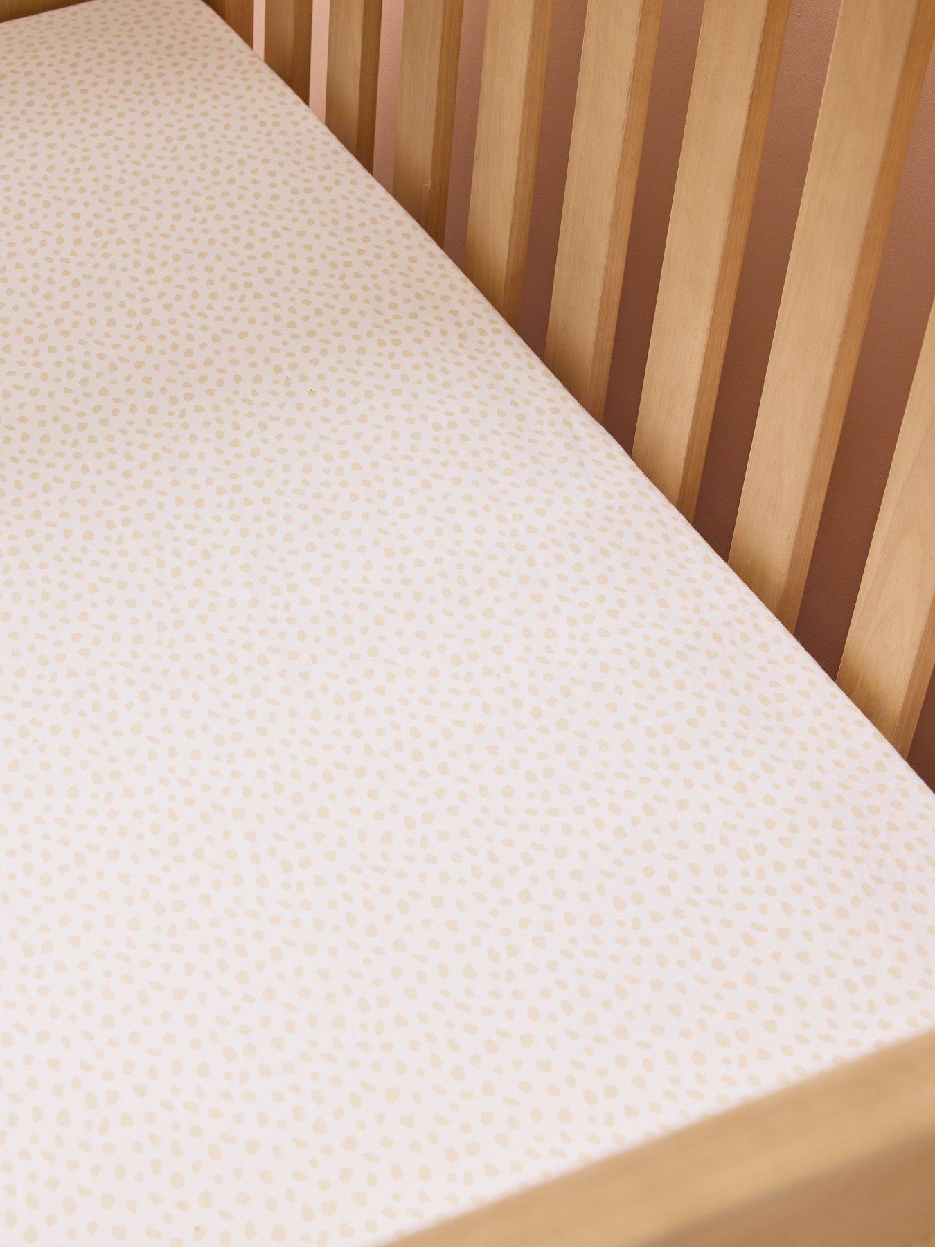 Image 1 of 5 of Tutti Bambini Cot Bed Fitted Sheets 2 Pack - Love Cats