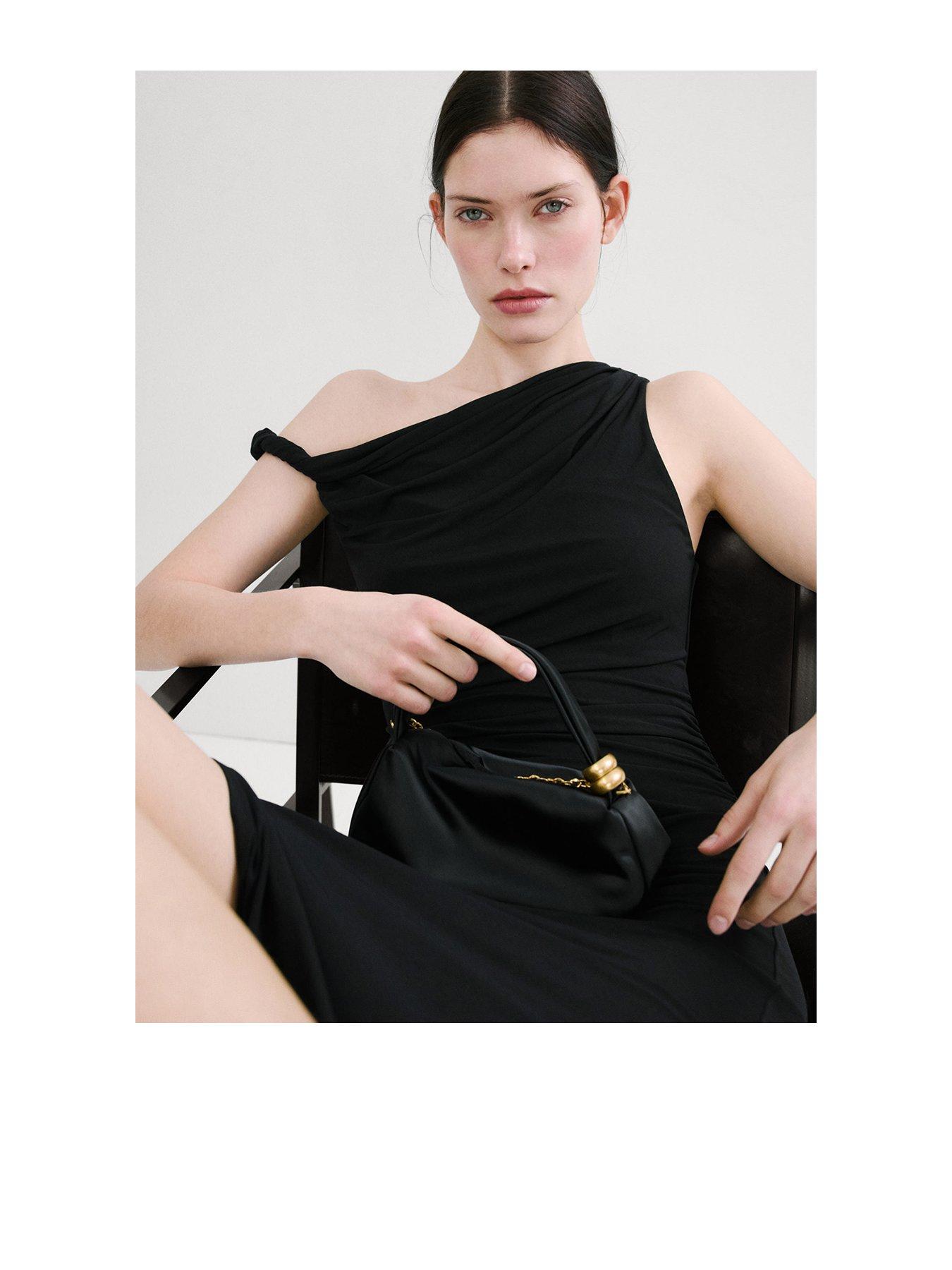 Image 1 of 5 of Mango Mch Olimpo Bag - Black