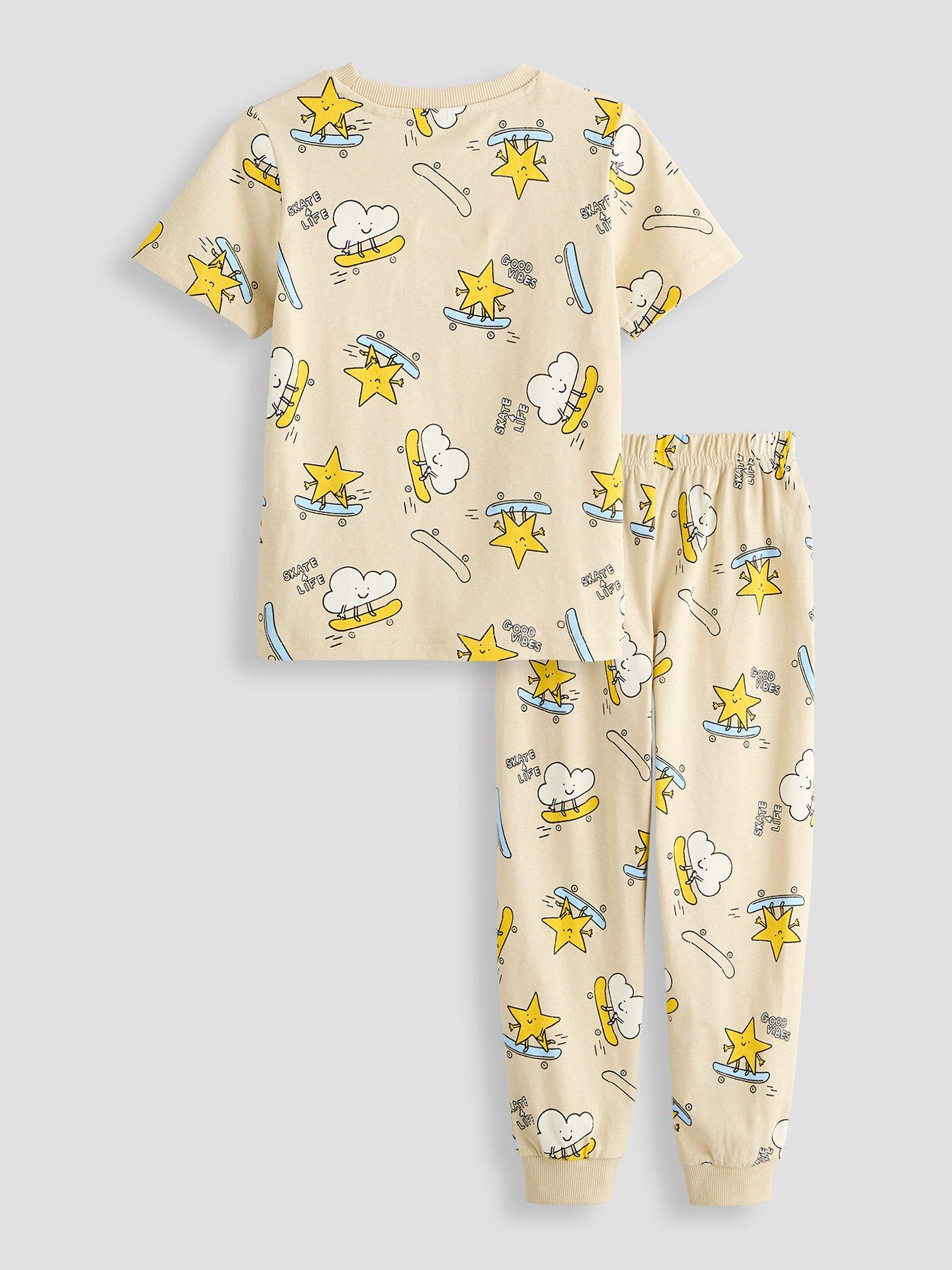 Image 2 of 5 of The Very Collection Toddler Boy Skater Short Sleeve Pyjamas (9 months - 7 years) - Multi