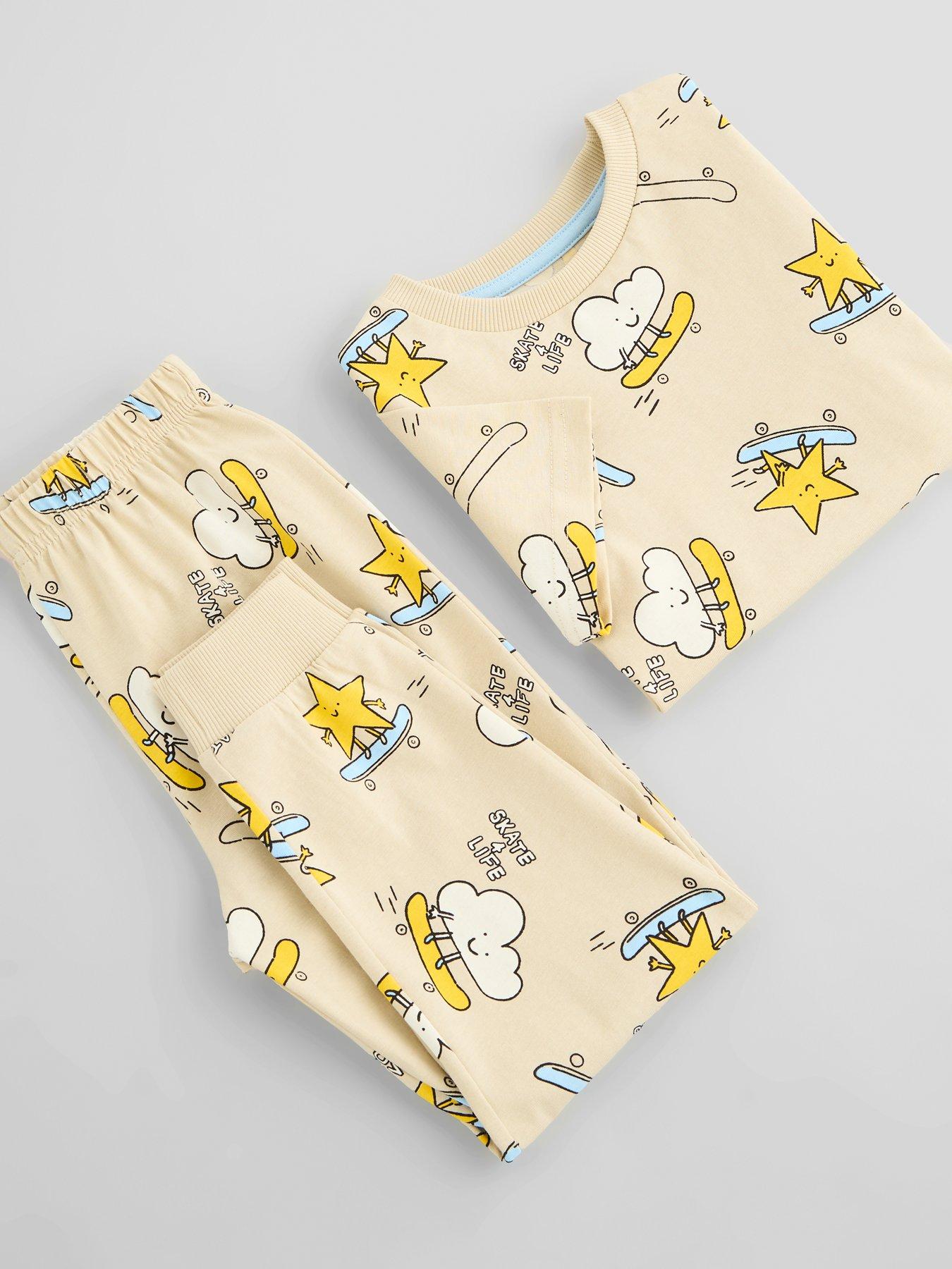 Image 3 of 5 of The Very Collection Toddler Boy Skater Short Sleeve Pyjamas (9 months - 7 years) - Multi