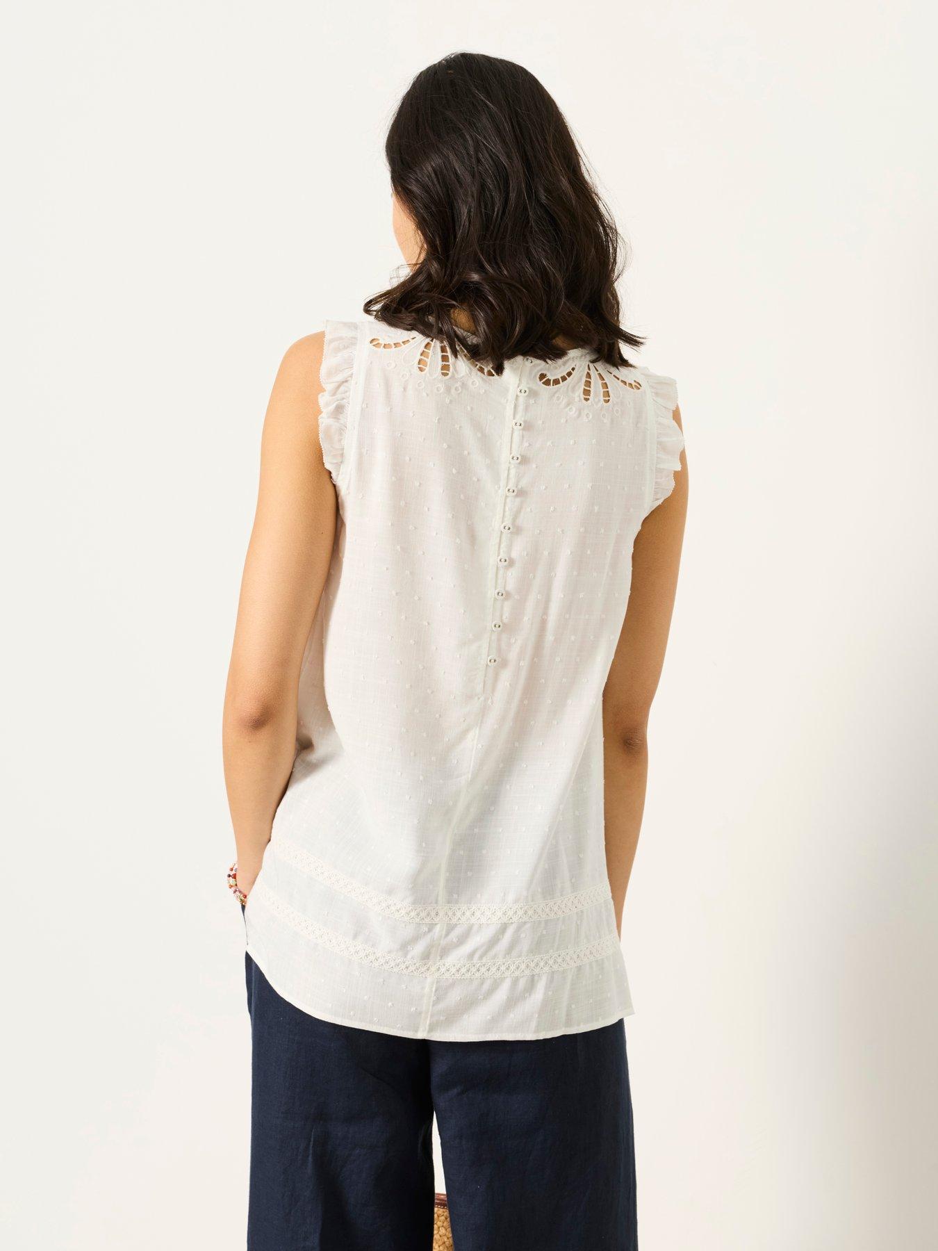 Image 2 of 6 of FatFace Vita Tunic - White