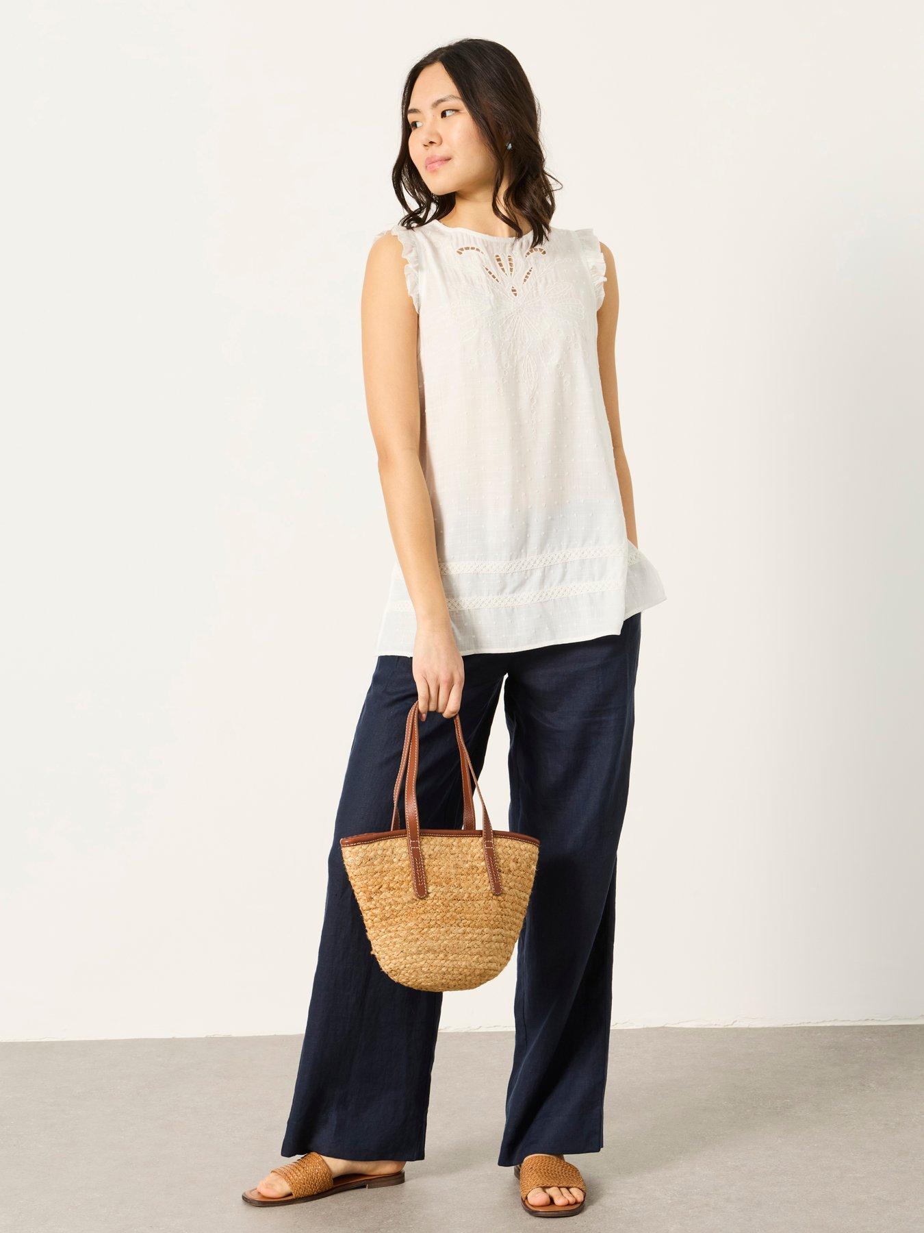 Image 3 of 6 of FatFace Vita Tunic - White