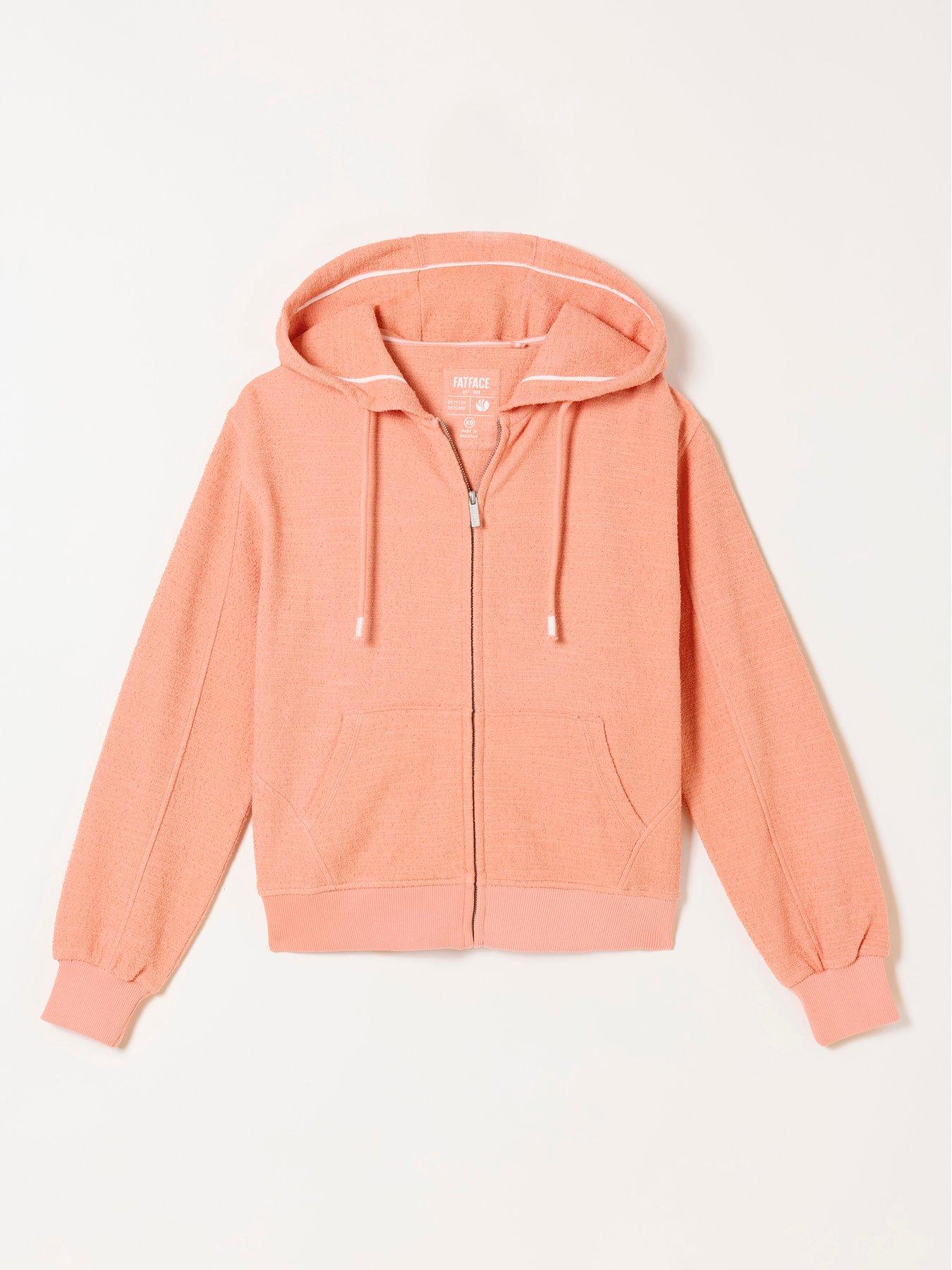 Image 6 of 6 of FatFace Flora Zip Through&nbsp;Jacket - Pink