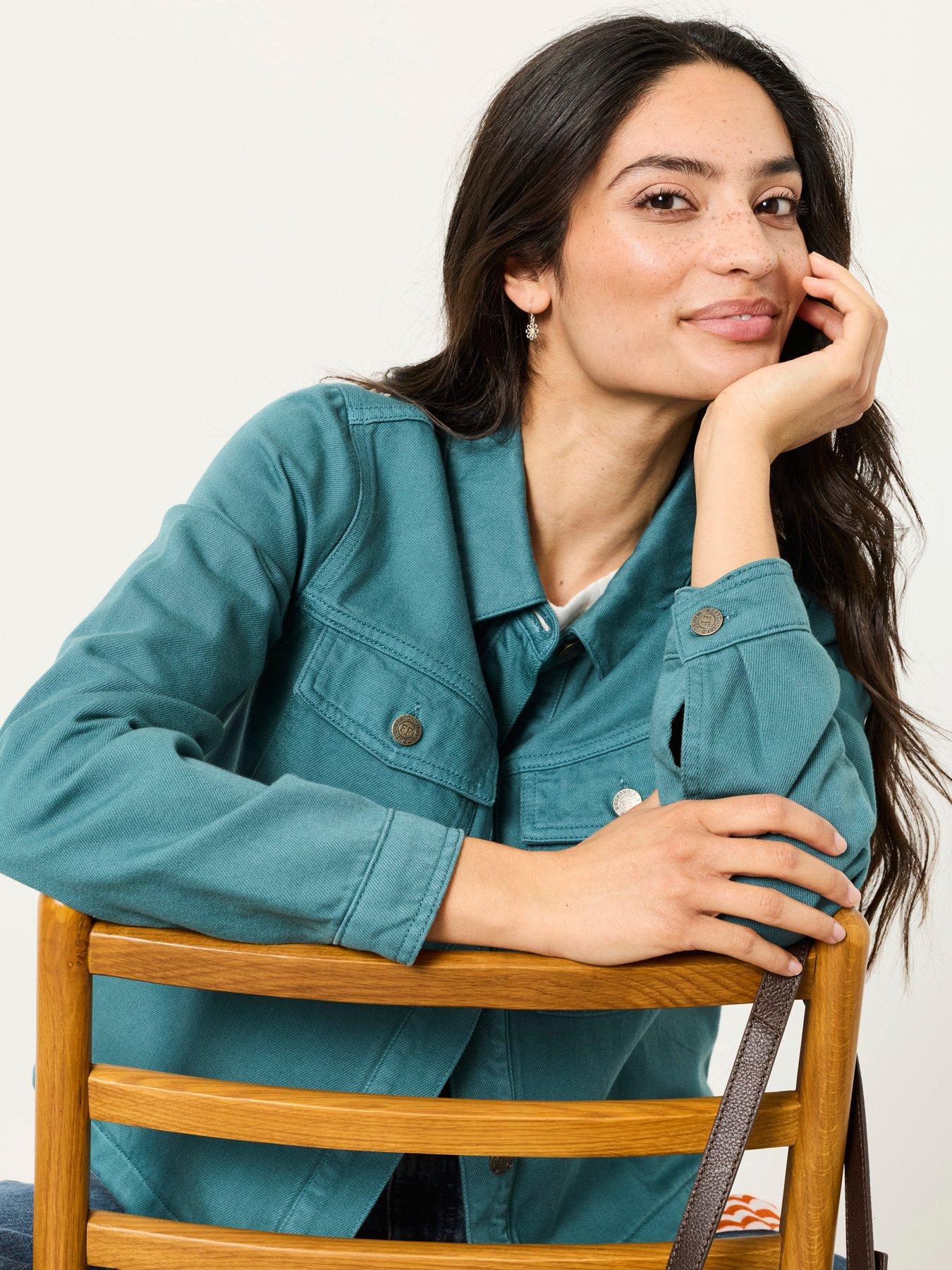 FatFace Thea Colour Jacket - Blue