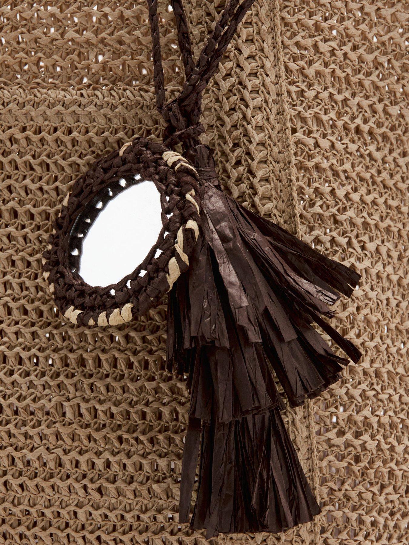 Image 3 of 4 of Mango Natural Fibre Tote Bag - Cream