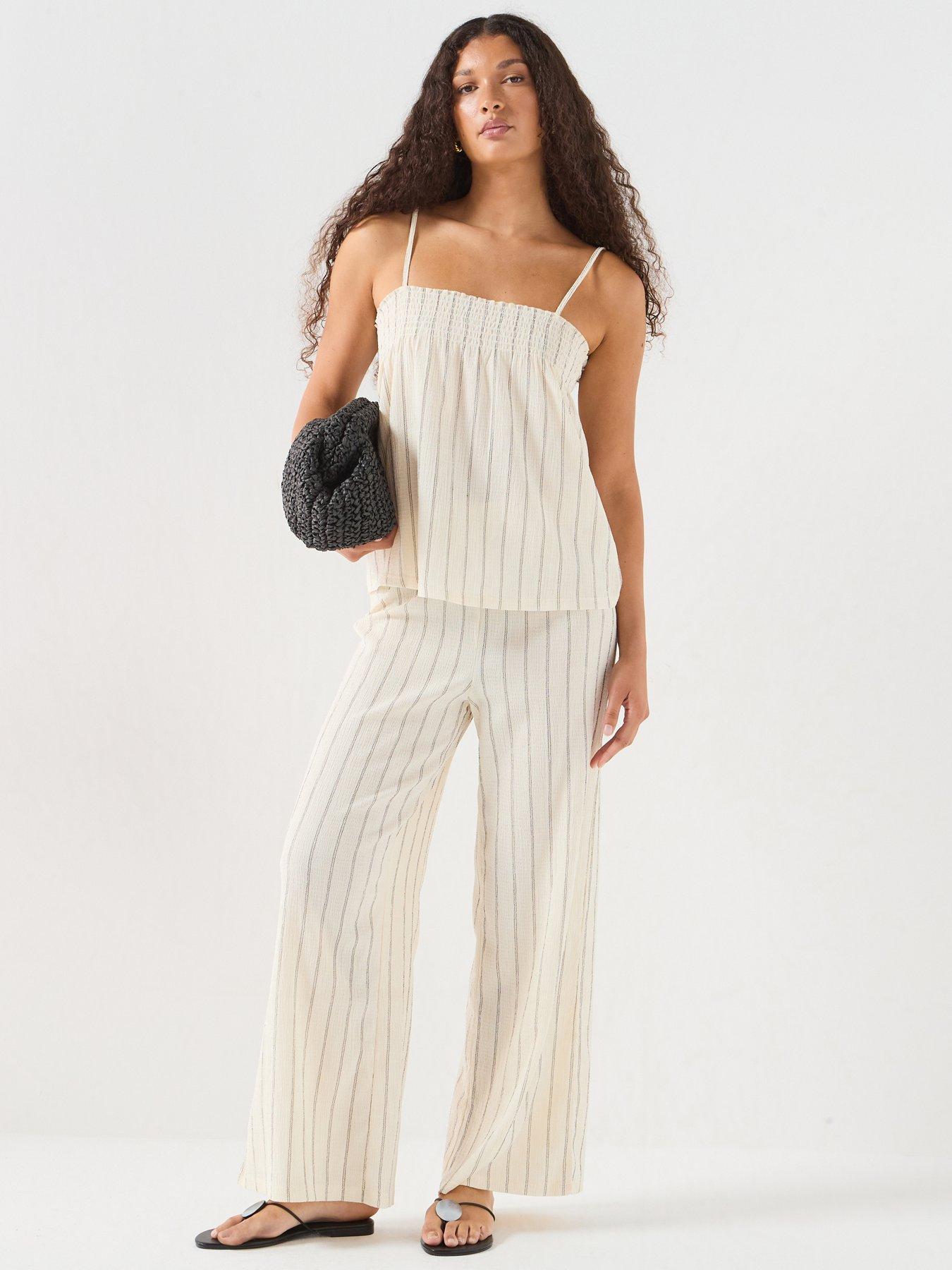 Image 3 of 6 of Only Onlmika S/l Stripe Top Jrs