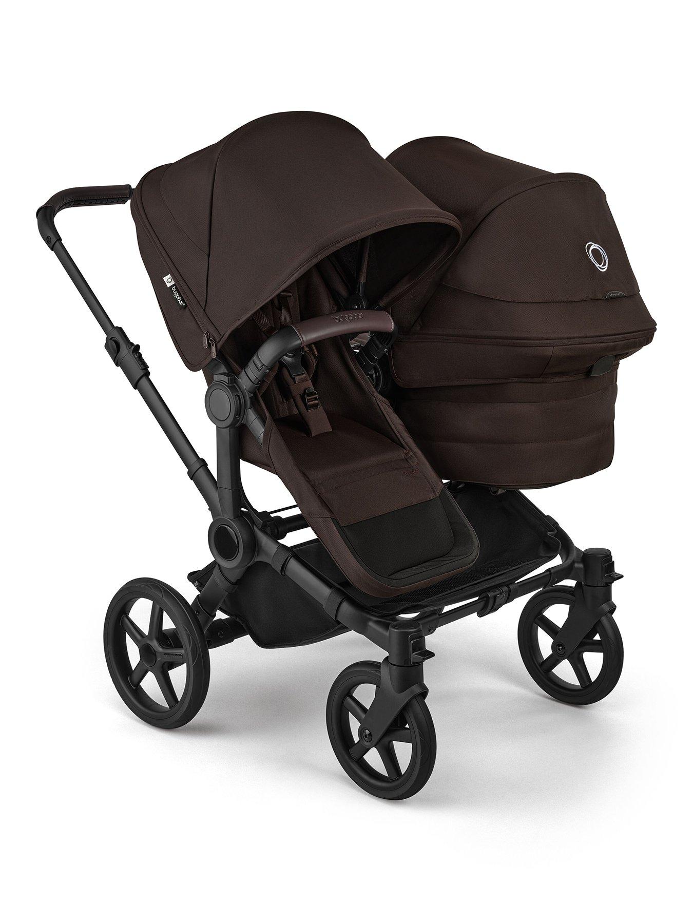 Image 1 of 7 of Bugaboo Donkey 6 Double Pushchair- Cocoa Brown